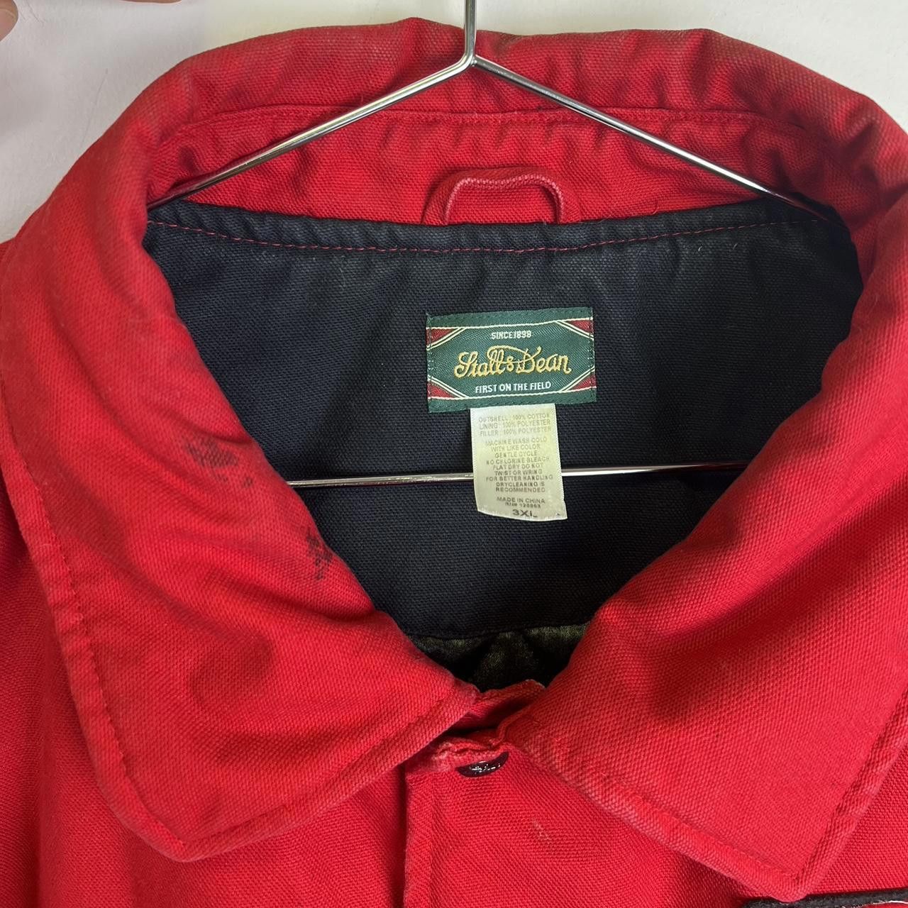 Stall and Dean × Vintage Vintage Harvard Football Jacket - Red Letterman Style Size US XXL / EU 58 / 5 - 4 Thumbnail
