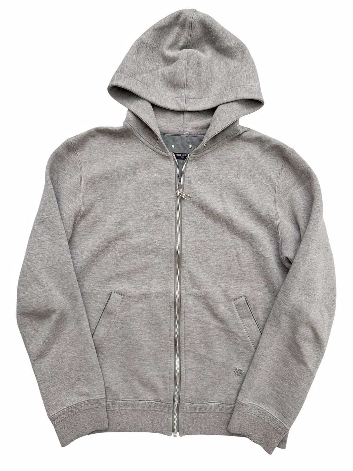 Louis Vuitton Zip Up Tech Cotton Hoodie Size US M / EU 48-50 / 2 - 1 Thumbnail