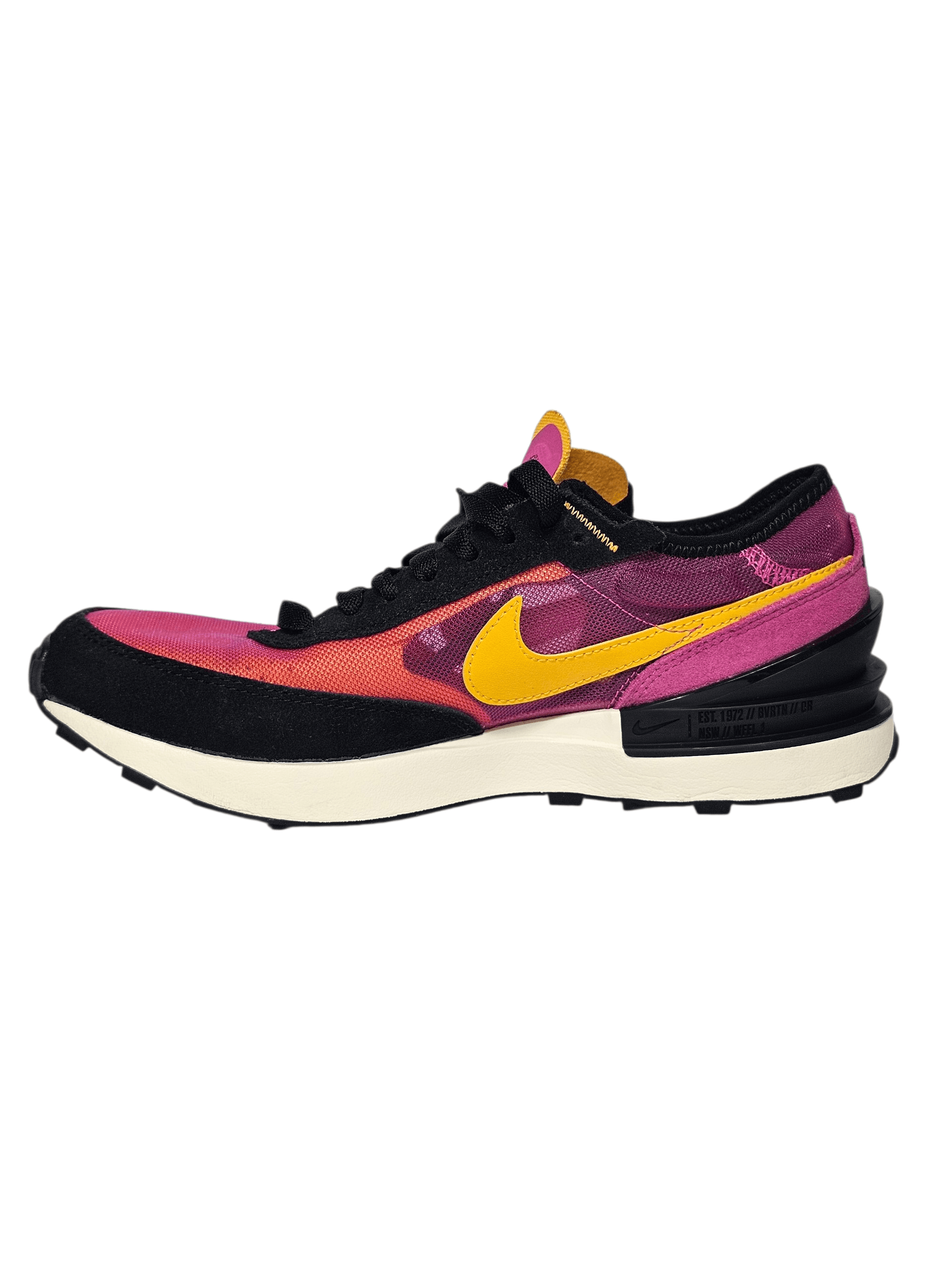 Nike Nike Waffle One Active Fuchsia University Gold Black Size US 7.5 / IT 37.5 - 3 Thumbnail