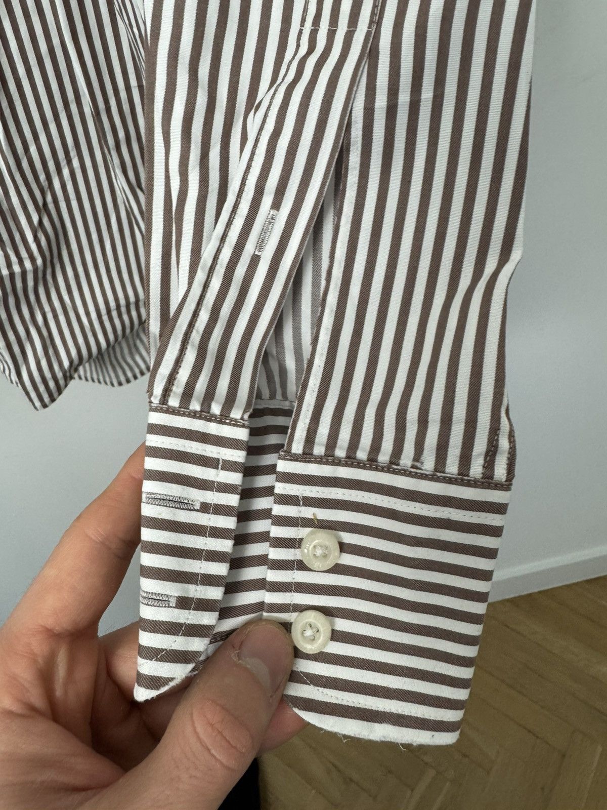 Burberry BURBERRY button up casual shirt stripes luxury designer rare Size US L / EU 52-54 / 3 - 7 Thumbnail