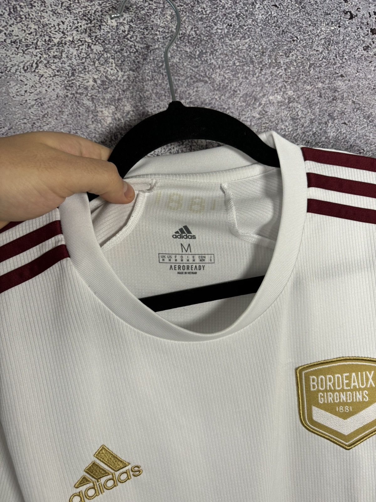 Adidas × Vintage Girondins Bordeaux 2020/21 Away Adidas Soccer Jersey Size US M / EU 48-50 / 2 - 11 Thumbnail