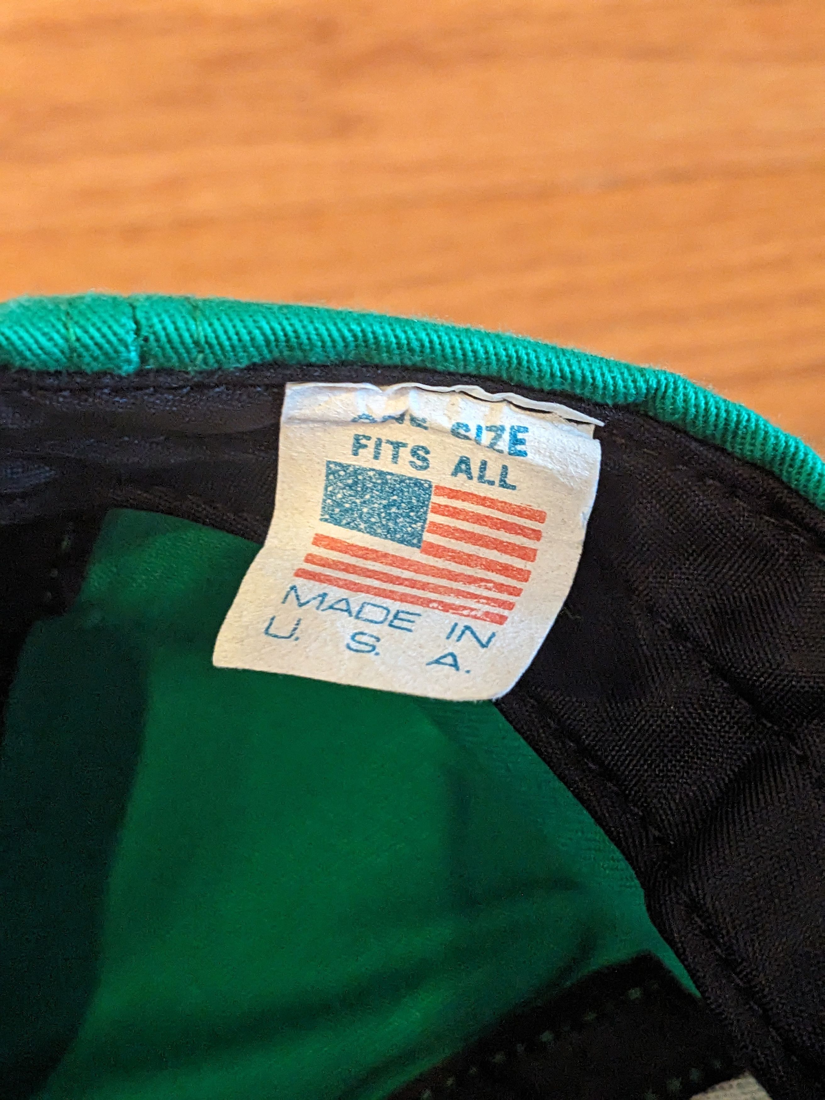 Vintage Vintage 1989 NBC Sports Golf Tour Green Hat Size ONE SIZE - 4 Thumbnail