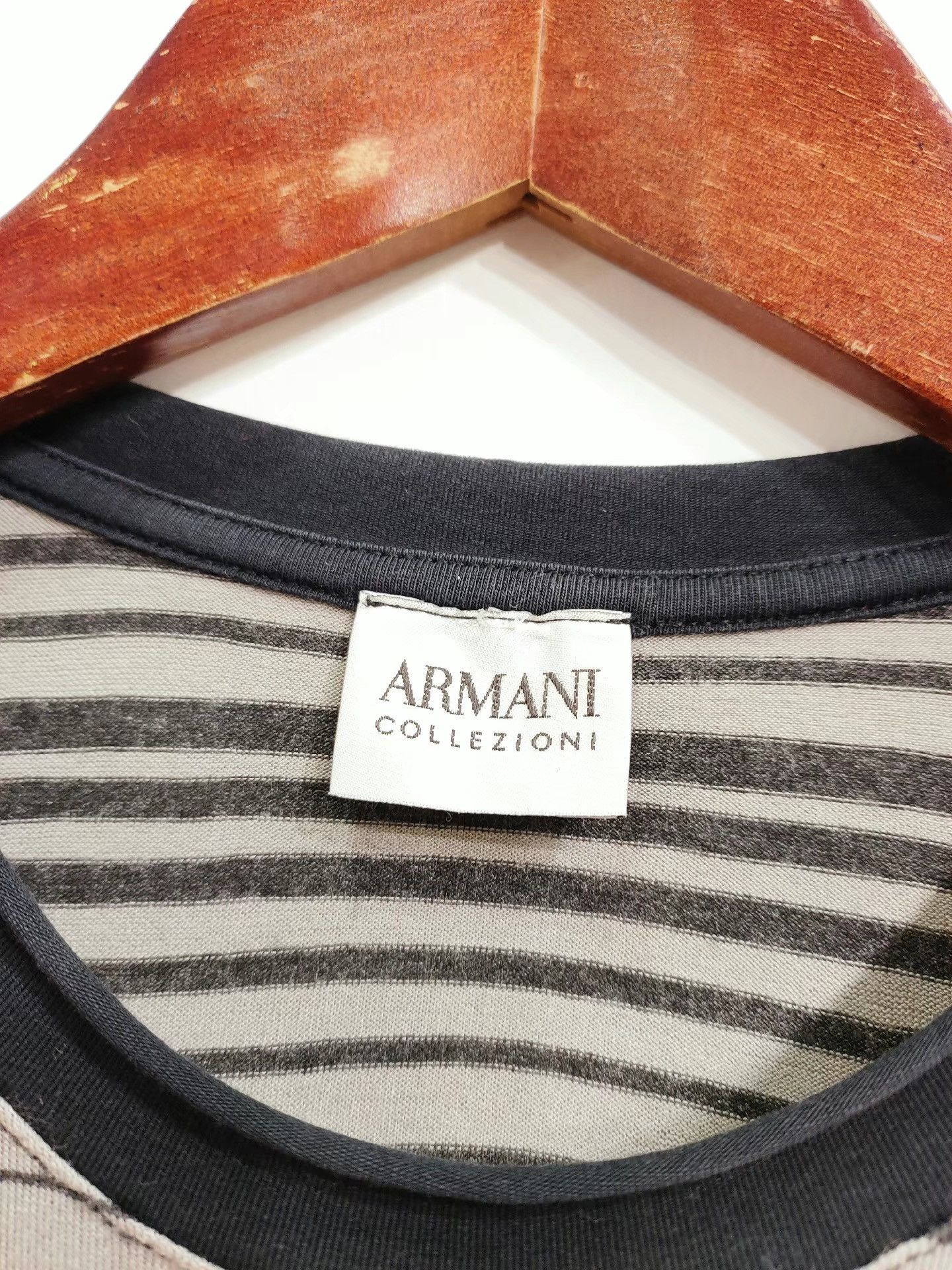 Armani Armani Collection High-end Short Sleeve T-shirt K29 Size US M / EU 48-50 / 2 - 3 Thumbnail