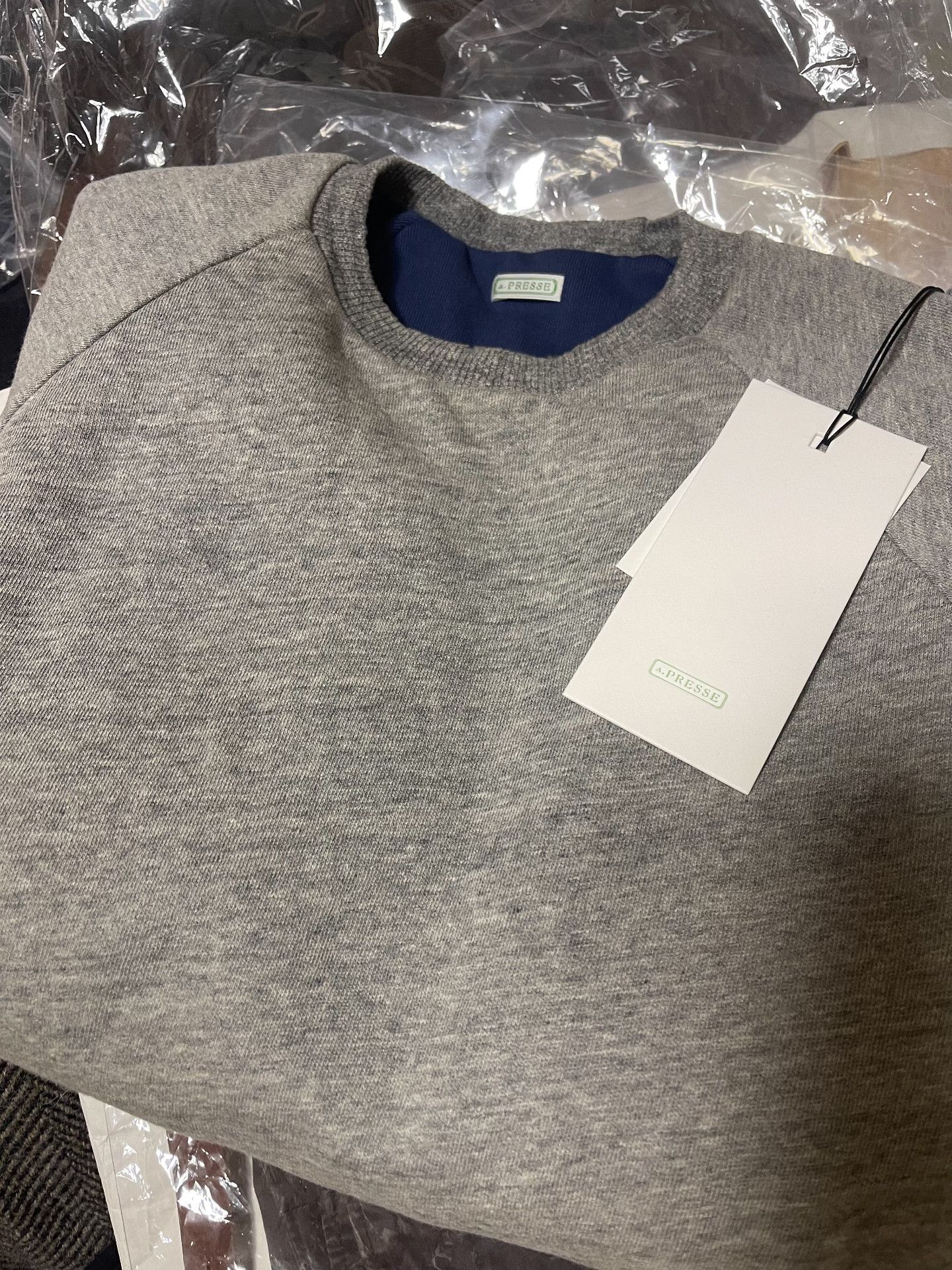 A.PRESSE A.PRESSE Vintage Reversible Sweatshirt Size US M / EU 48-50 / 2 - 1 Thumbnail