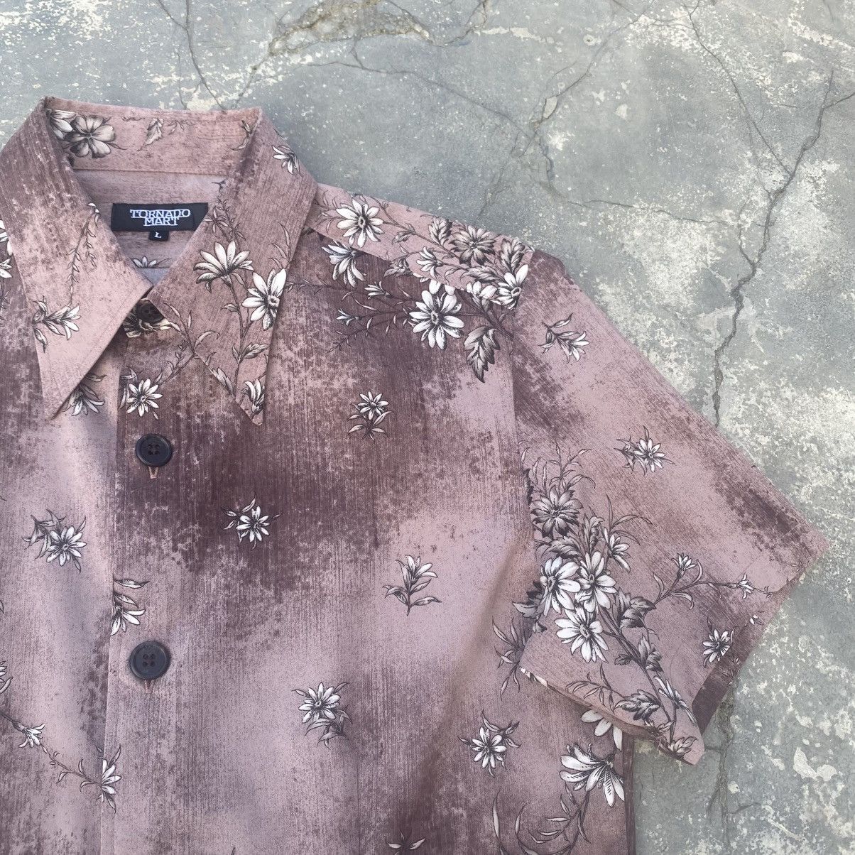 Tornado Mart TORNADO MART Floral Shirt Size US S / EU 44-46 / 1 - 4 Thumbnail