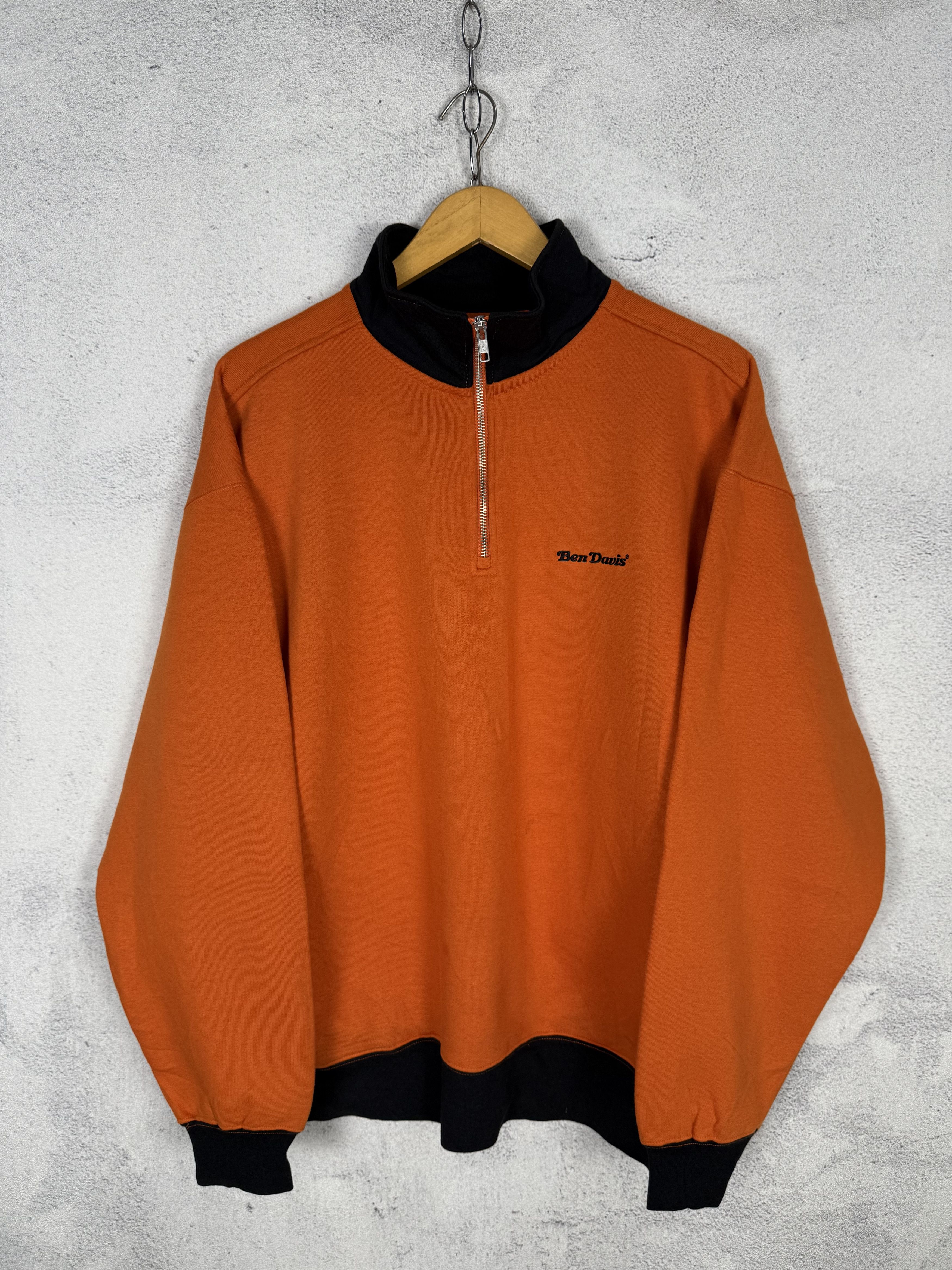Ben Davis Half Zip Sweatshirt Crewneck