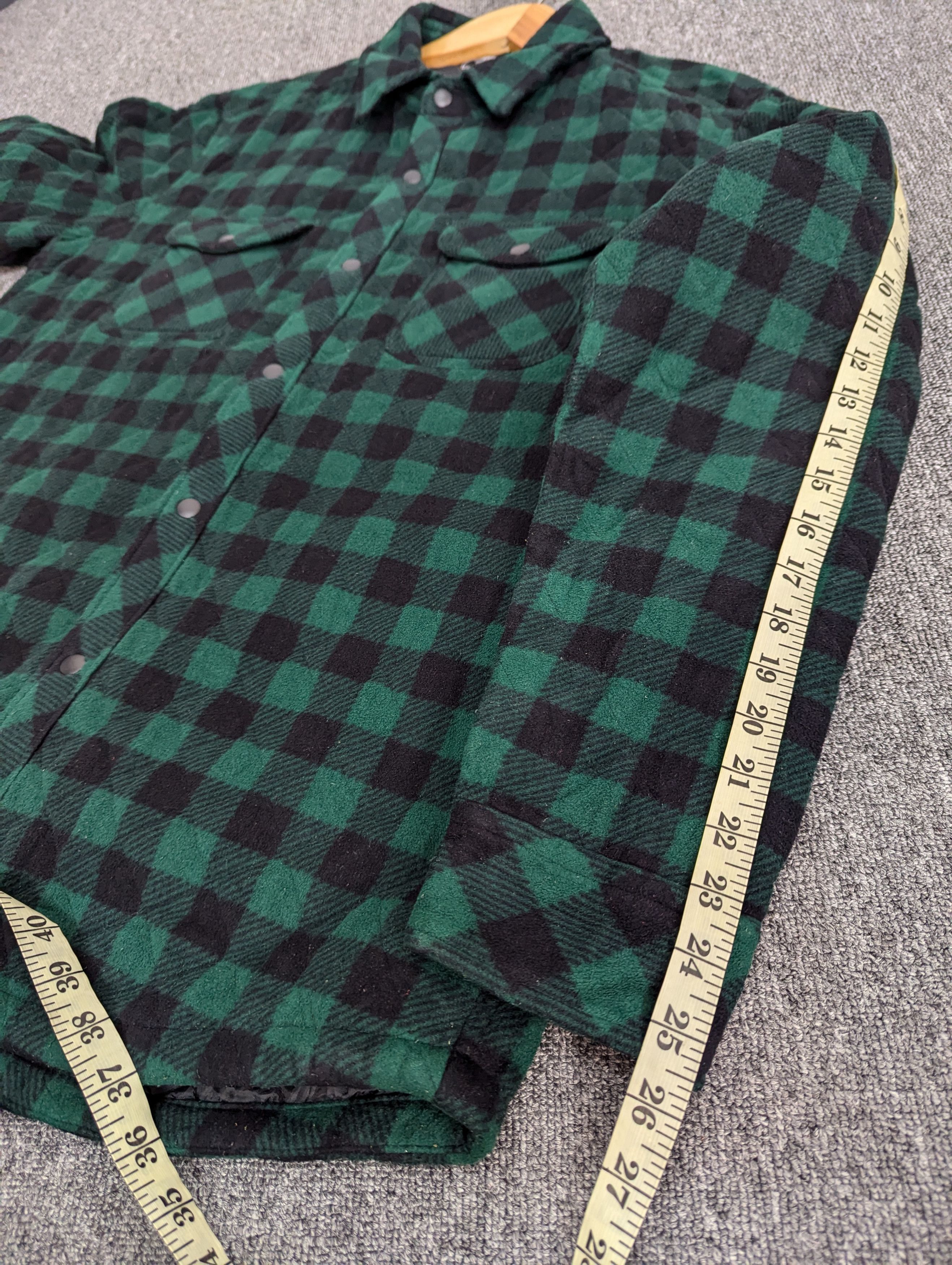 Flannel Uniqlo Quilted Checkered Box Flannel Jacket Size US XL / EU 56 / 4 - 18 Thumbnail