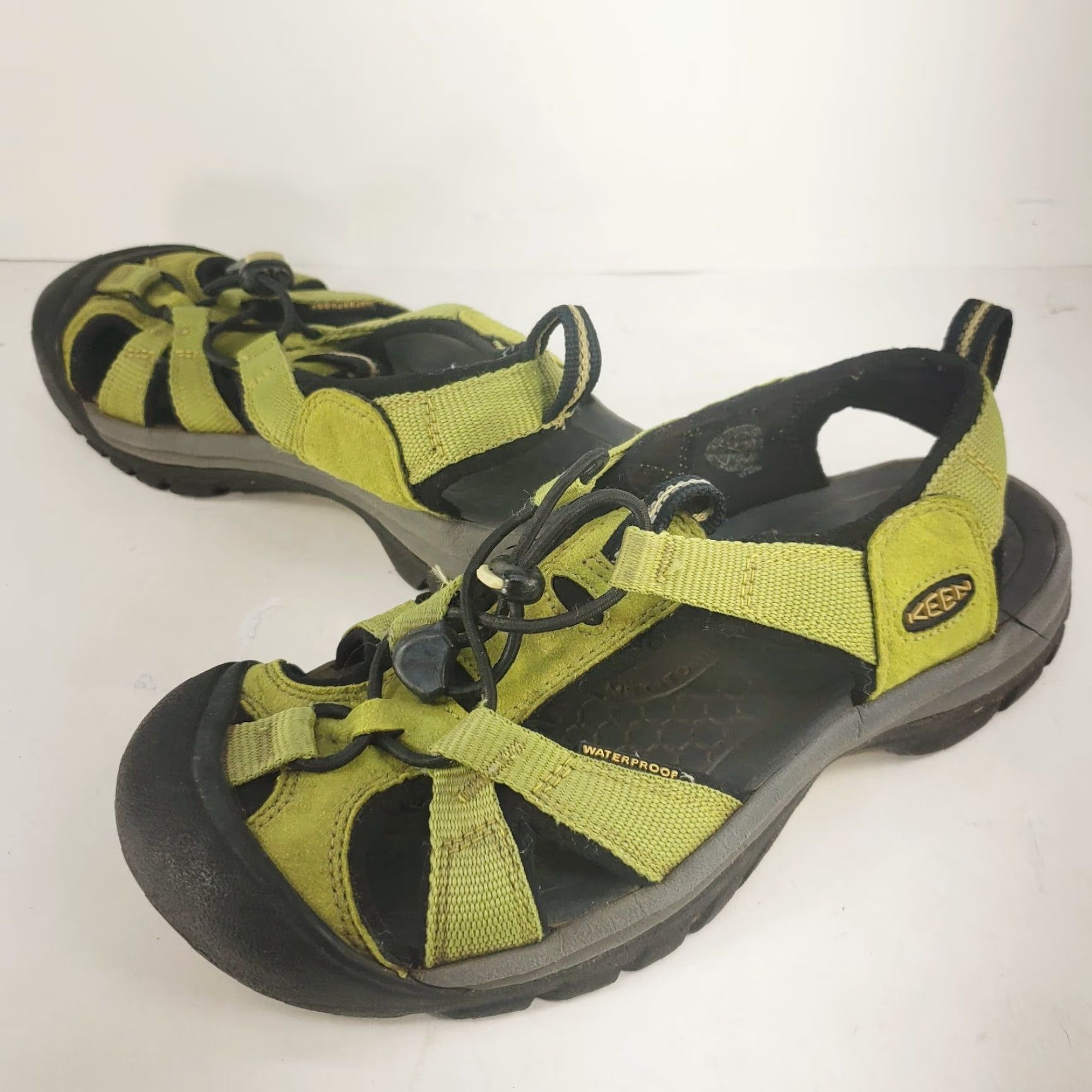 KEEN KEEN Venice H2 Women's Sandal 7.5 Green Waterproof Slingback Medium Integrates Logo, Rubber Insole, Rubber Outsole - Sports, Travel, Activewear Size US 5 / IT 35 - 2 Thumbnail