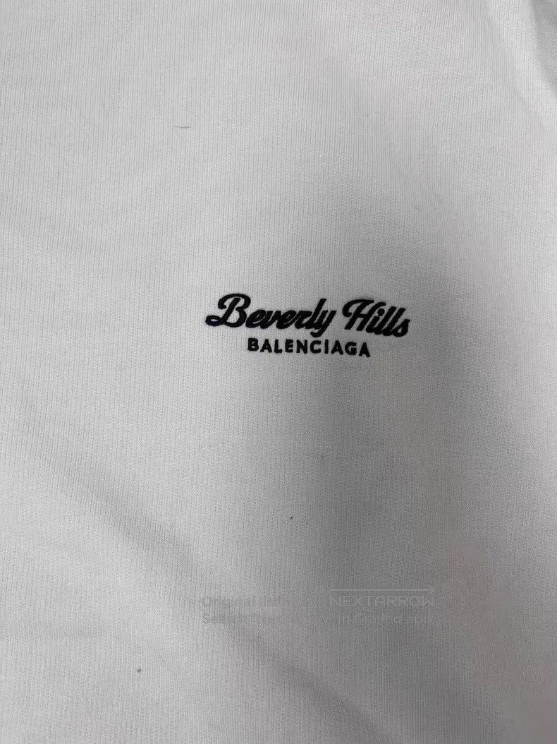 Balenciaga Balenciaga Alphabet Printed Hooded Long Sleeve Sweatshirt Size US L / EU 52-54 / 3 - 3 Thumbnail