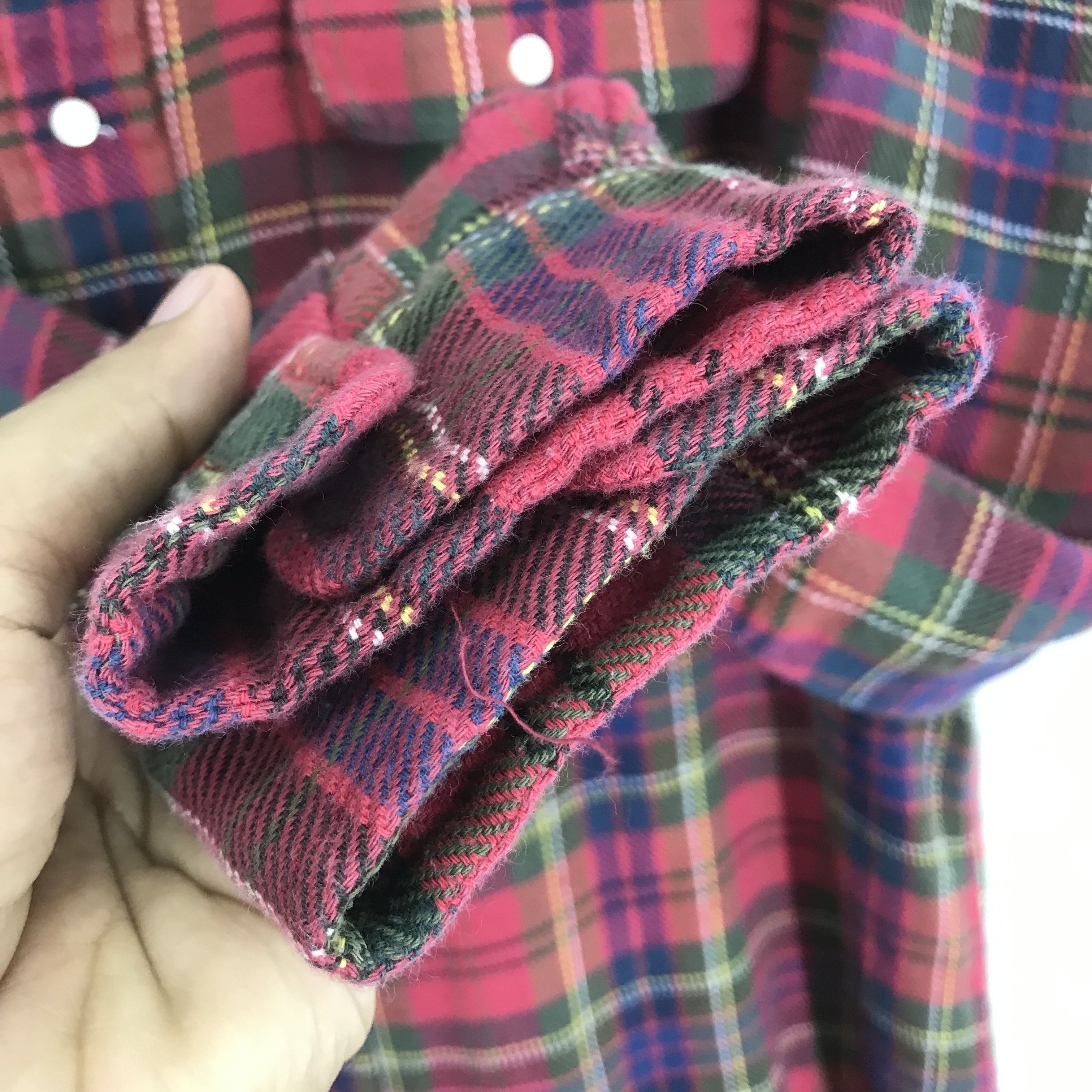 Polo Ralph Lauren Vintage 90s Polo by Ralph Lauren Checkered Flannel Shirt Size US M / EU 48-50 / 2 - 6 Thumbnail