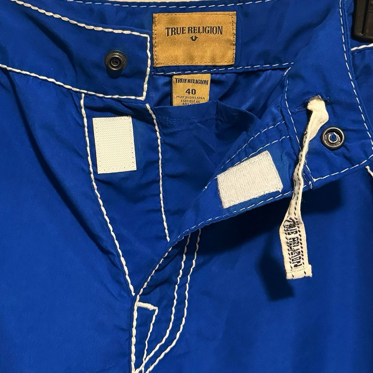 True Religion NWT True Religion Blue Board Shorts Size US 40 / EU 56 - 5 Thumbnail