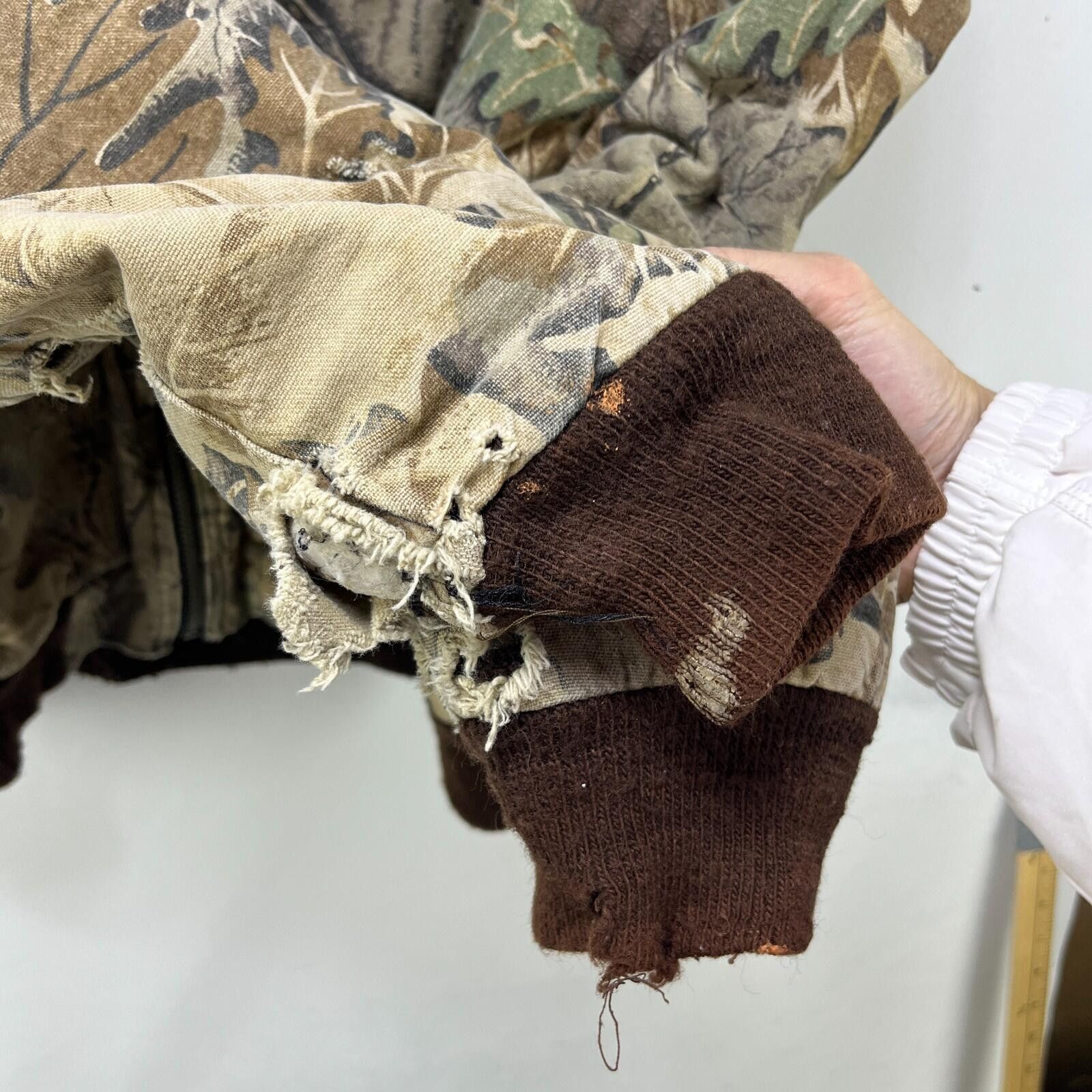Woolrich Woolen Mills Vintage Realtree Camo Detroit Style Jacket Large Bomber Size US L / EU 52-54 / 3 - 8 Thumbnail