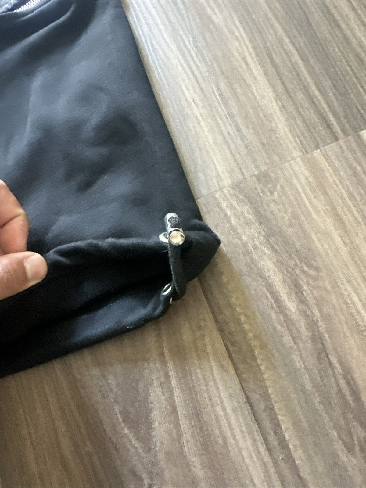 Homme + Femme La Homme + Femme Men’s Long Hoodie Zip – Black Denim Size XXL Size US XXL / EU 58 / 5 - 4 Thumbnail