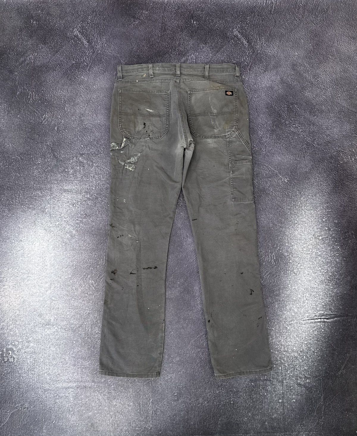 Dickies Vintage Dickies Faded Distressed Cargo Baggy Y2K Work Pants Size US 34 / EU 50 - 1 Thumbnail