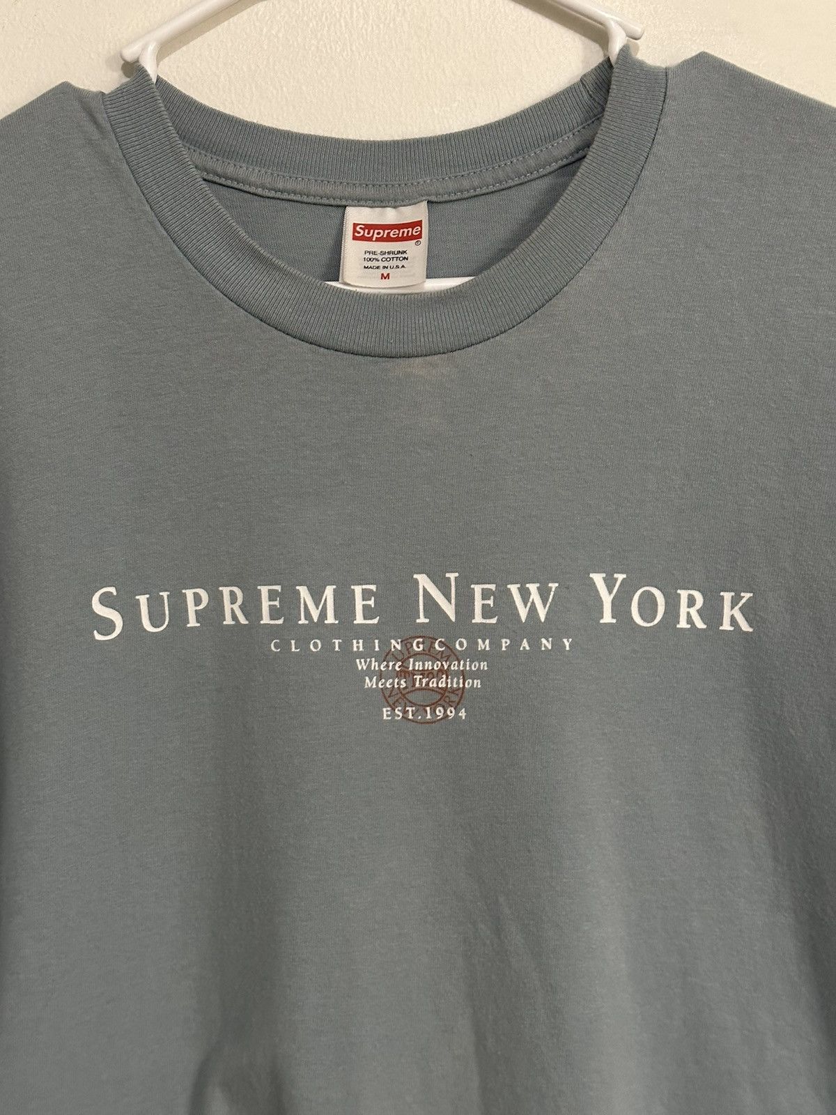 Supreme Supreme Tradition Tee Size US M / EU 48-50 / 2 - 2 Thumbnail