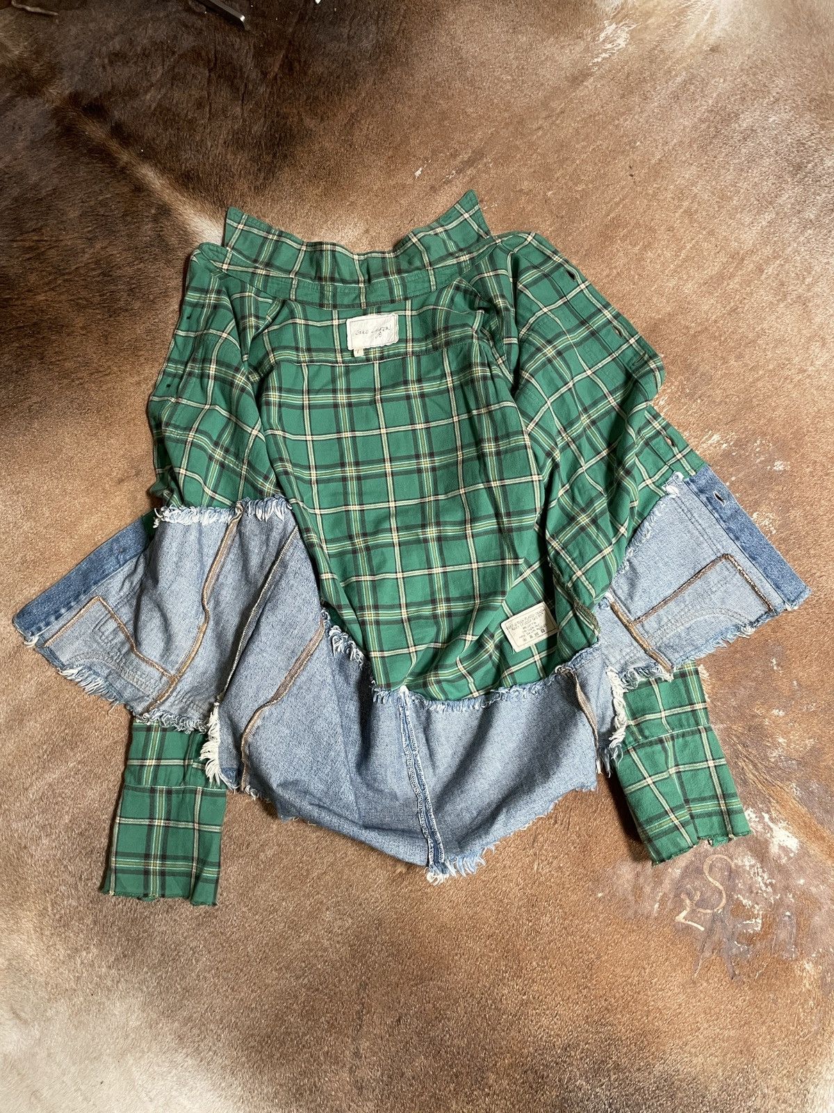 Greg Lauren Greg Lauren patchwork over shirt Size US S / EU 44-46 / 1 - 4 Thumbnail