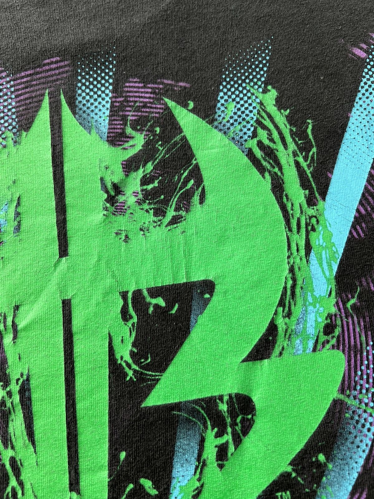WWE Vintage 2009 Jeff Hardy WWE Wrestling Black Y2k T-shirt Size US M / EU 48-50 / 2 - 15 Thumbnail