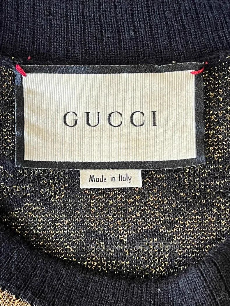 Gucci Gucci Short-sleeved knitwear Size L / US 10 / IT 46 - 5 Thumbnail