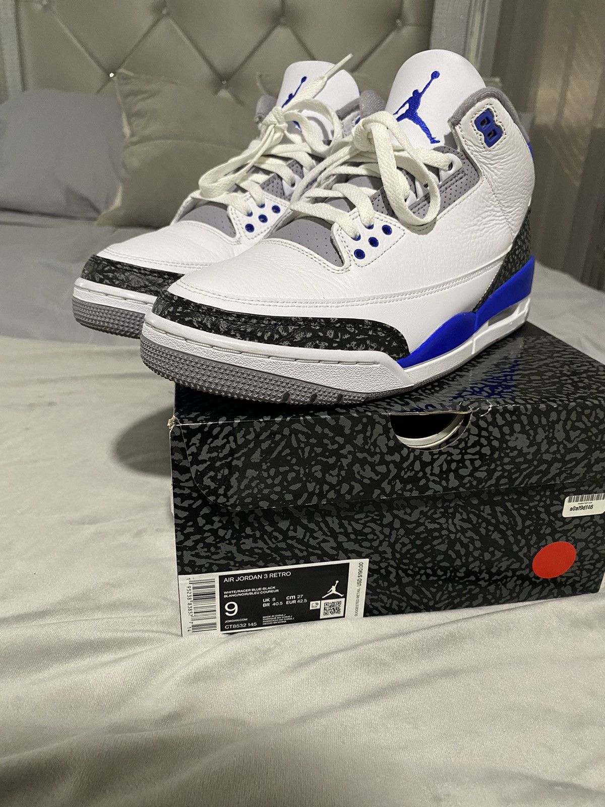 Nike Air Jordan 3 retro Size US 9 / EU 42 - 1 Thumbnail