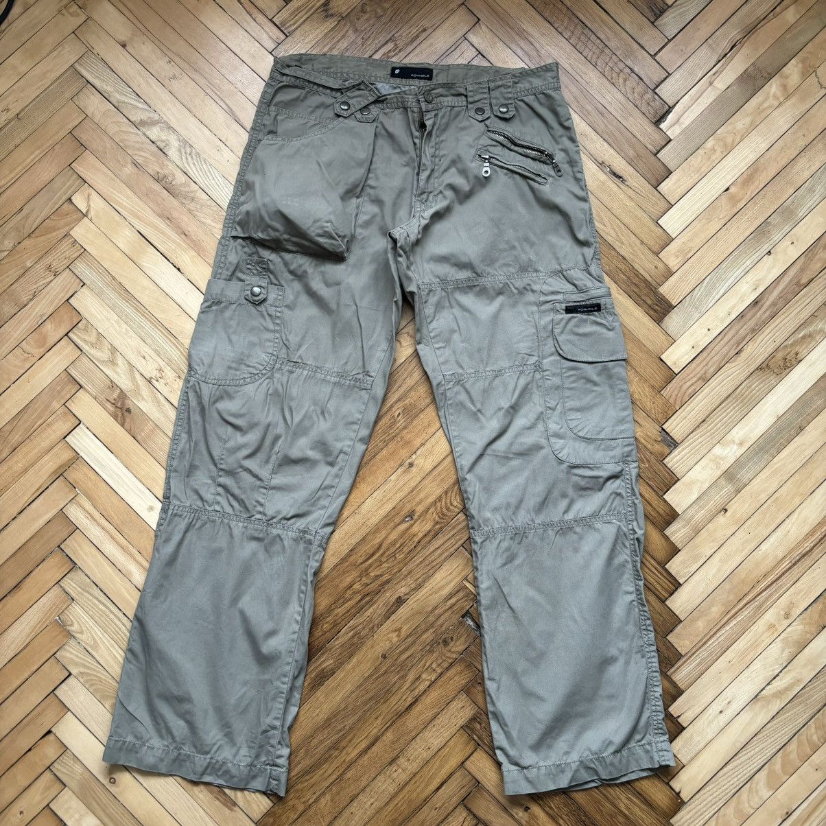 Hysteric Glamour × Japanese Brand × Vintage Vintage Y2K multi pocket pants Size US 34 / EU 50 - 1 Thumbnail