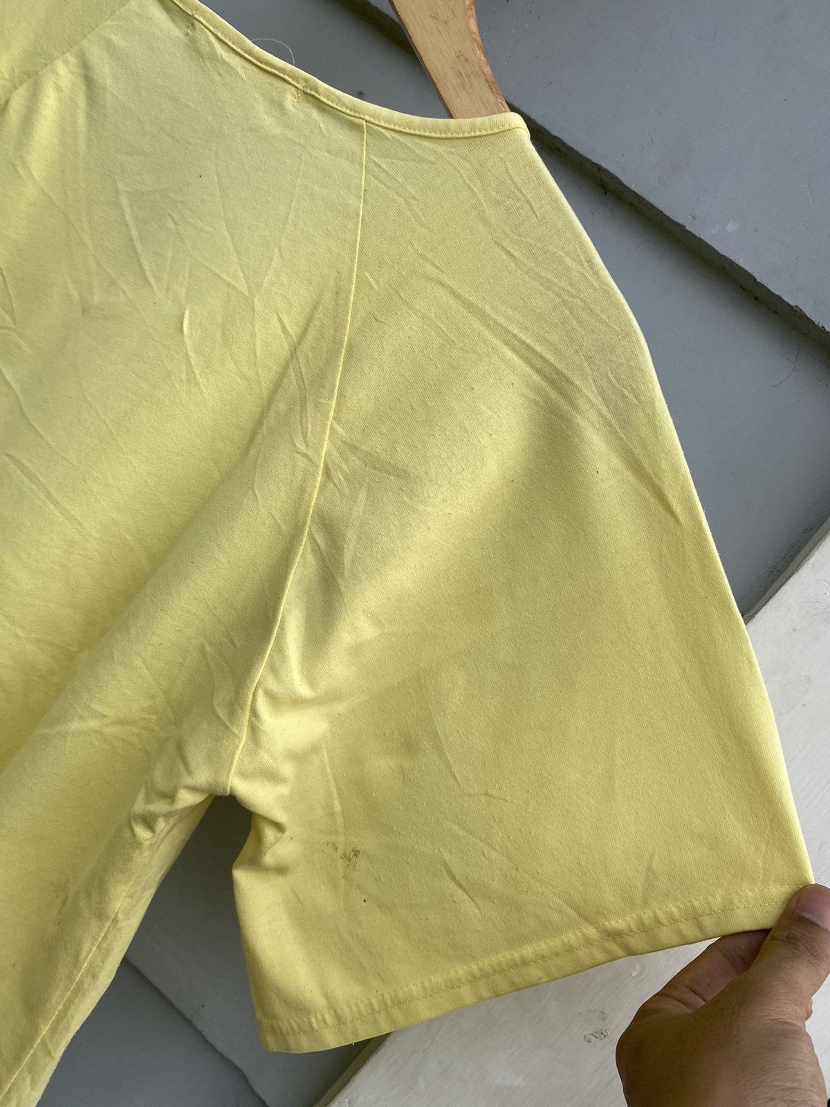 Japanese Brand Petit Berry Tees with Rope Details Word LUCK on The Center Size ONE SIZE - 12 Thumbnail