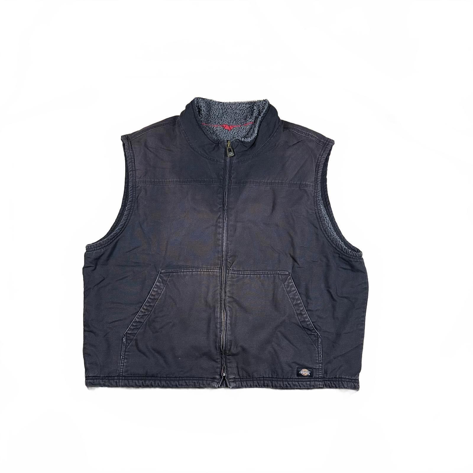 Dickies Dickies Mens Vest XXL Black Sherpa Lined Workwear Size US L / EU 52-54 / 3 - 2 Thumbnail