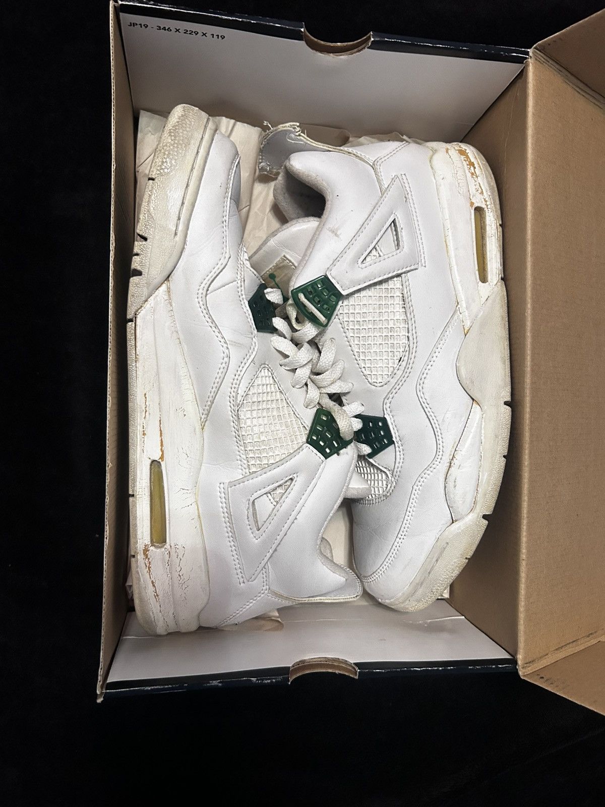 Jordan Brand Jordan 4 Classic Green Size US 11.5 / EU 44-45 - 4 Thumbnail