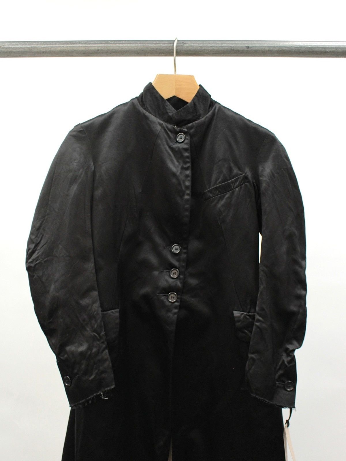Elena Dawson Elena Dawson Hacking Silk Dress Coat Size XS / US 0-2 / IT 36-38 - 4 Thumbnail