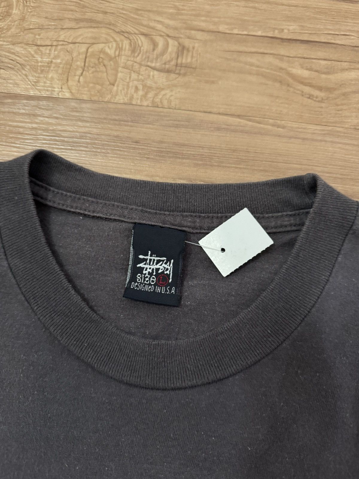 Stussy Vintage 90’s Stussy Chopper Tee Size US L / EU 52-54 / 3 - 3 Thumbnail
