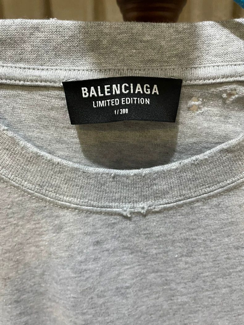 Balenciaga Balenciaga Signature Short Sleeve T-Shirt Size US S / EU 44-46 / 1 - 5 Thumbnail