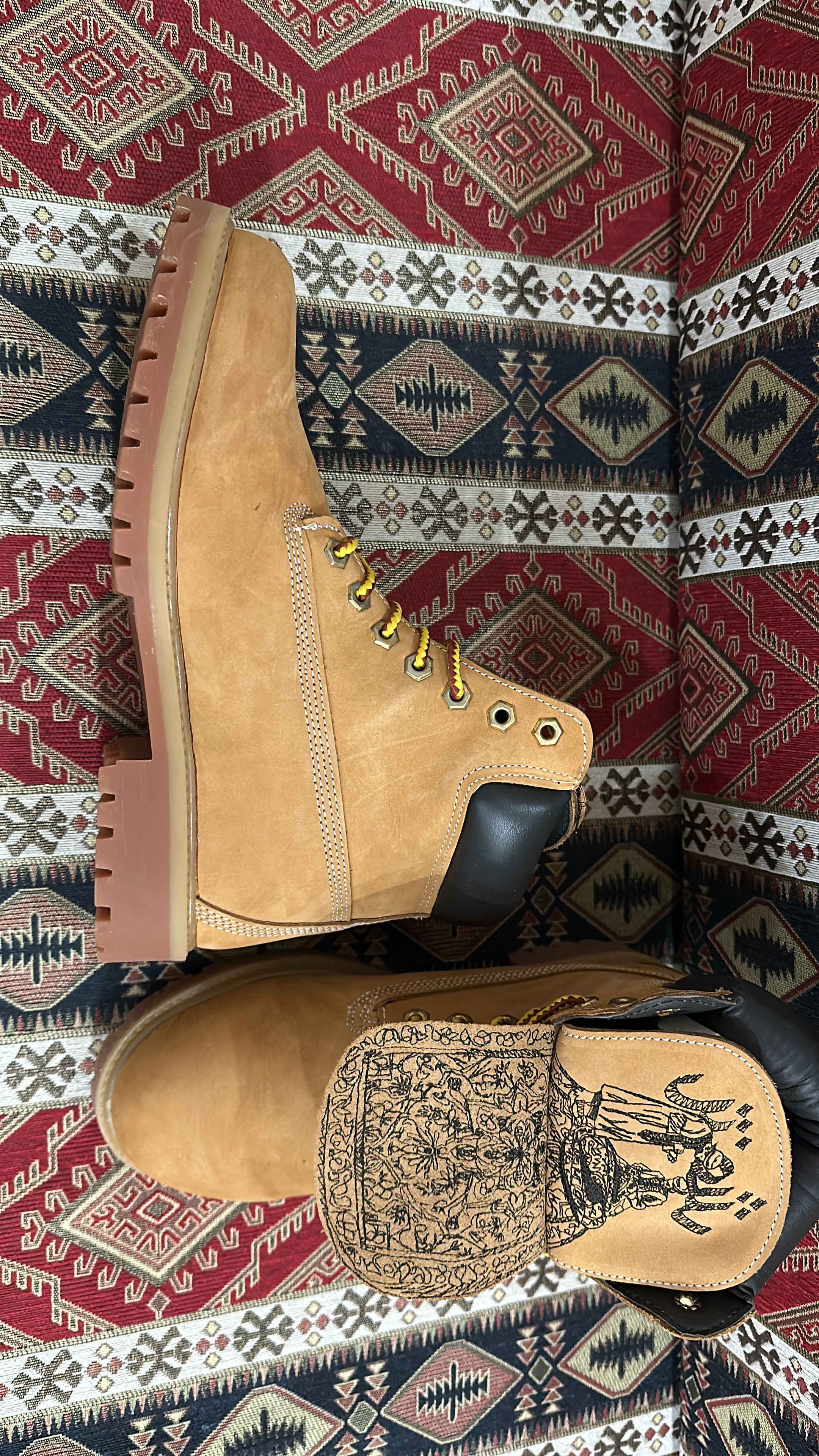 Derschutze Derschütze "yasmin v3" Boots Size 42 Timberland Style Size US 8.5 / EU 41-42 - 3 Thumbnail