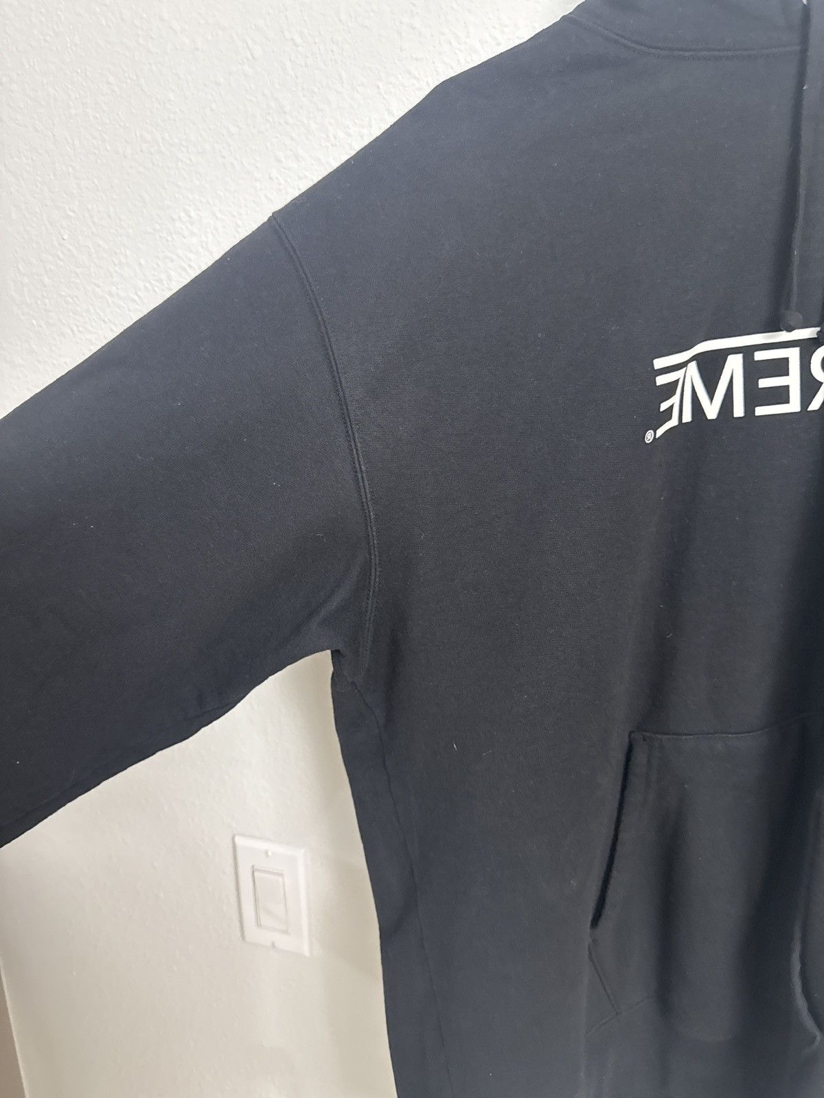 Supreme Supreme USA Hooded Sweatshirt Black XL Size US XL / EU 56 / 4 - 3 Thumbnail