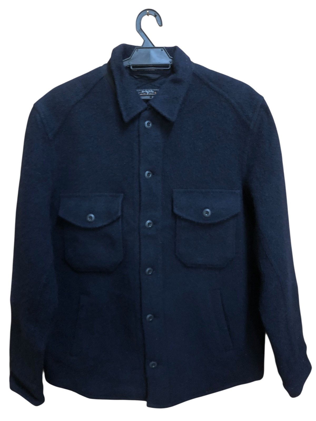Beams Plus Beams+ Navy Wool Jacket Size US M / EU 48-50 / 2 - 1 Thumbnail