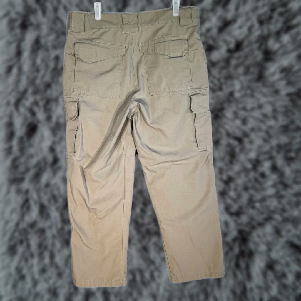 Doublet Tru-Spec Cargo Pants Mens 34x28 Beige Ripstop Double Knee Work Tactical Pants Size US 34 / EU 50 - 1 Thumbnail