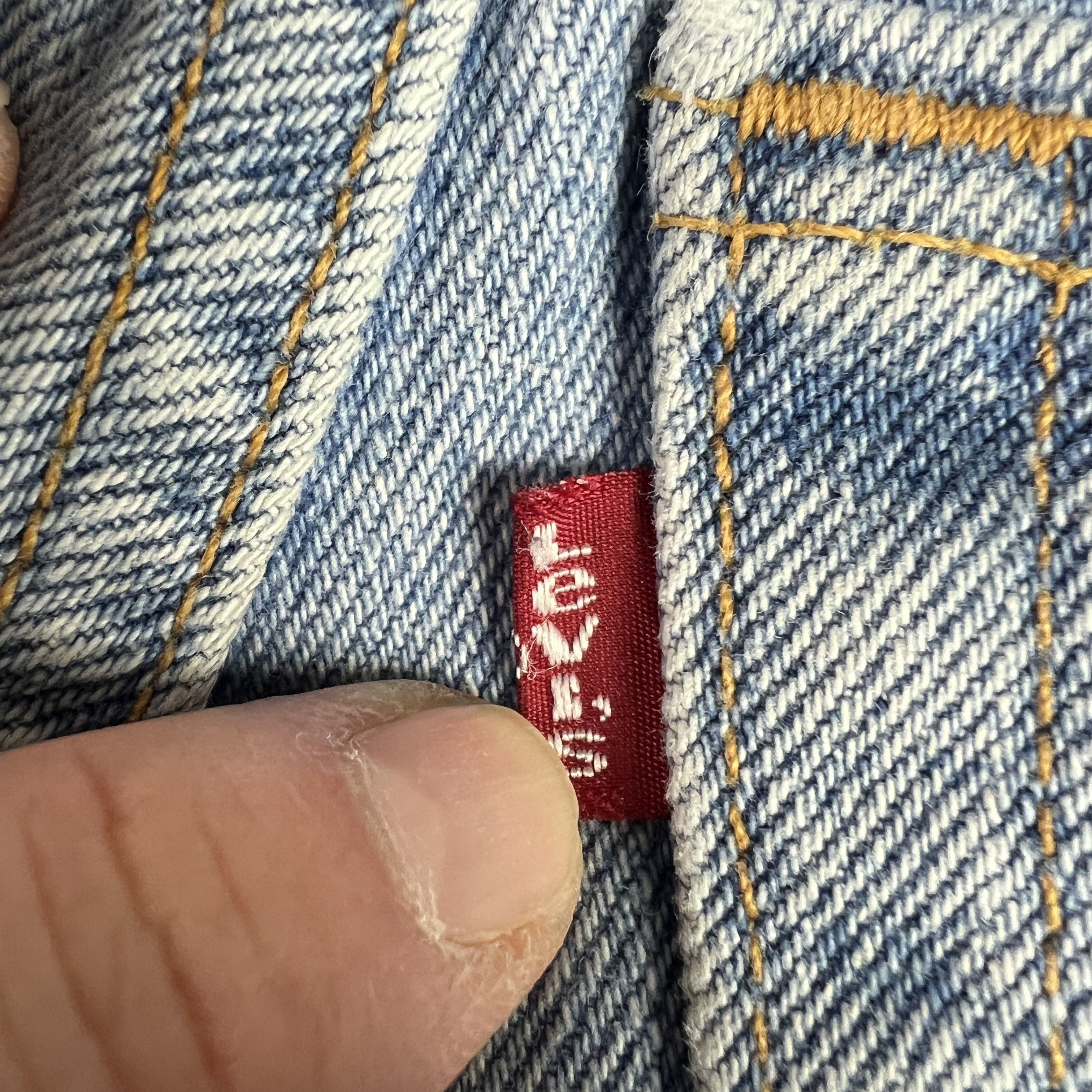 Levi's Y2K Levi's Jeans Short 560 Loose Blue Cut Off Denim Jorts Size US 35 - 11 Thumbnail