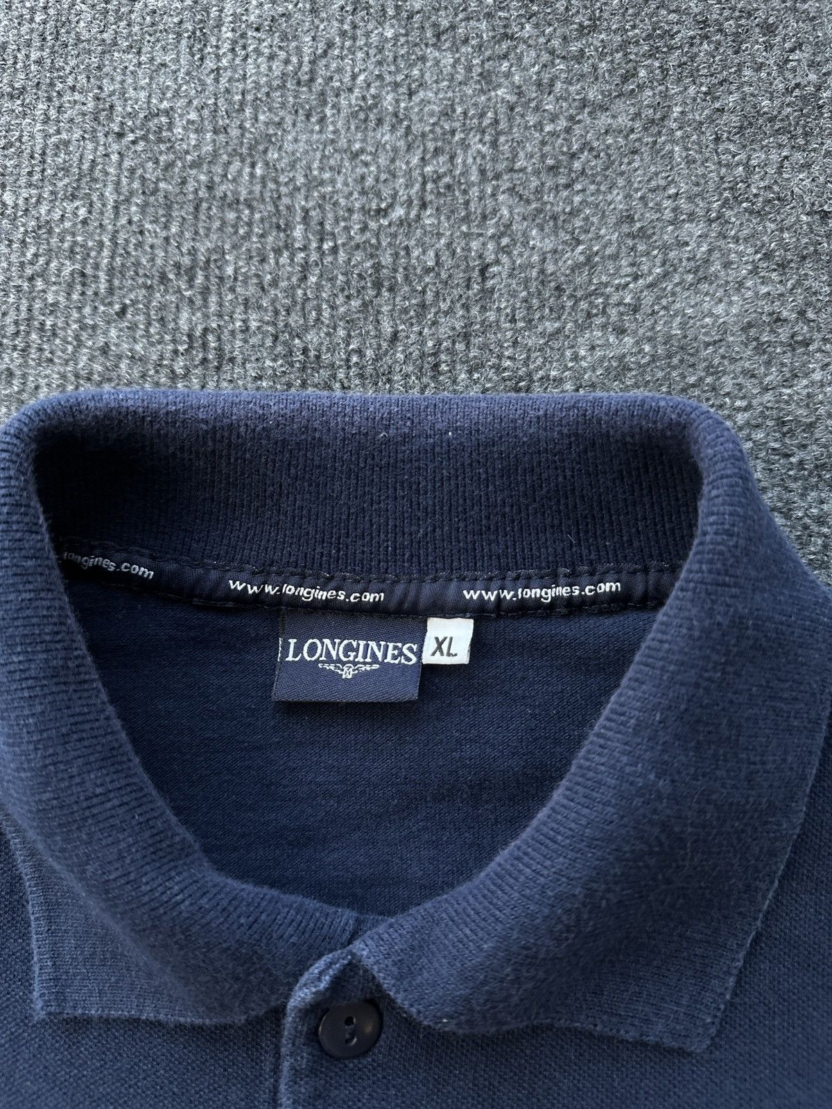 Longines LONGINES 🚨 LUXURY WATCH MEN TEE BLUE POLO BIG LOGO Size US XL / EU 56 / 4 - 8 Thumbnail