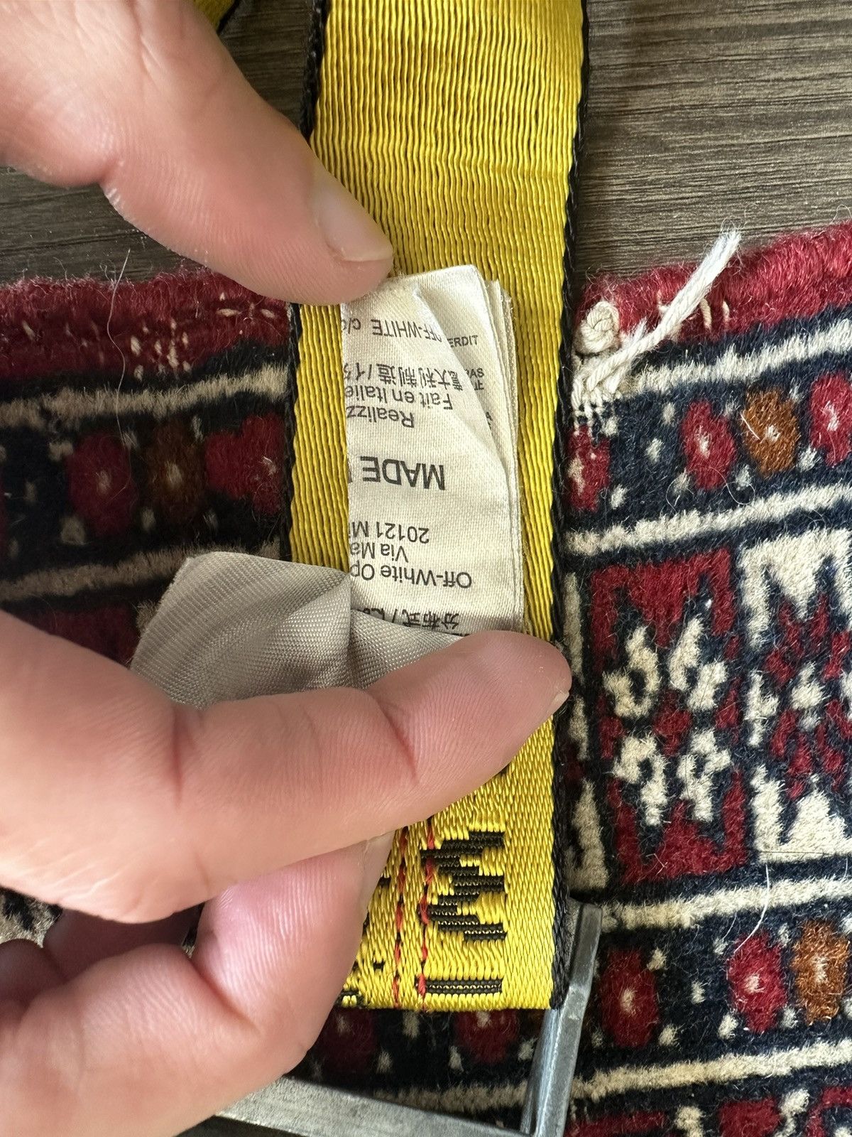 Off-White Off White OG Tape Belt Size ONE SIZE - 9 Thumbnail