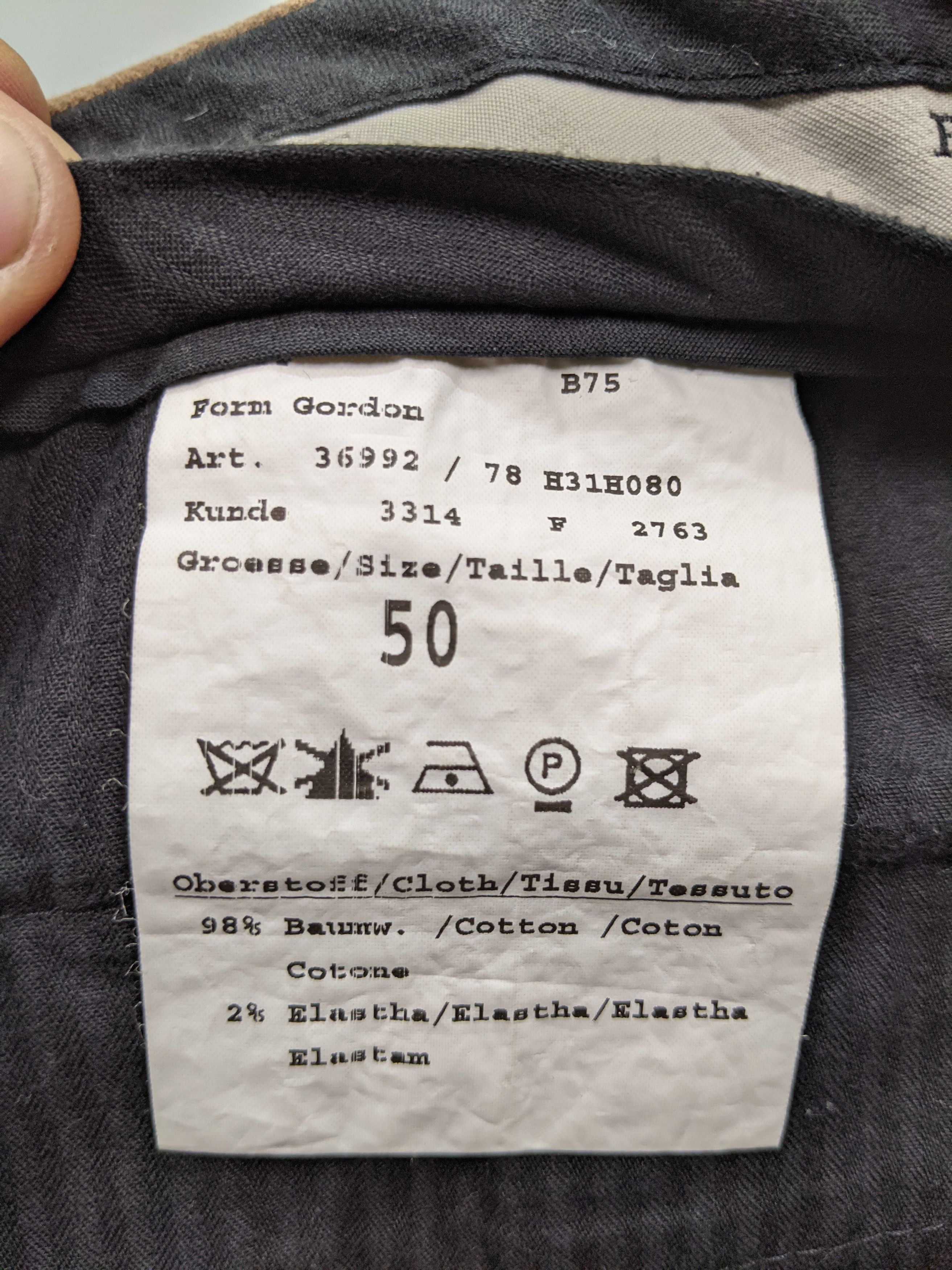 Burberry × Vintage VINTAGE BURBERRY LONDON Brown Dress Pants W32 L33 | 2000s Size US 32 / EU 48 - 8 Thumbnail