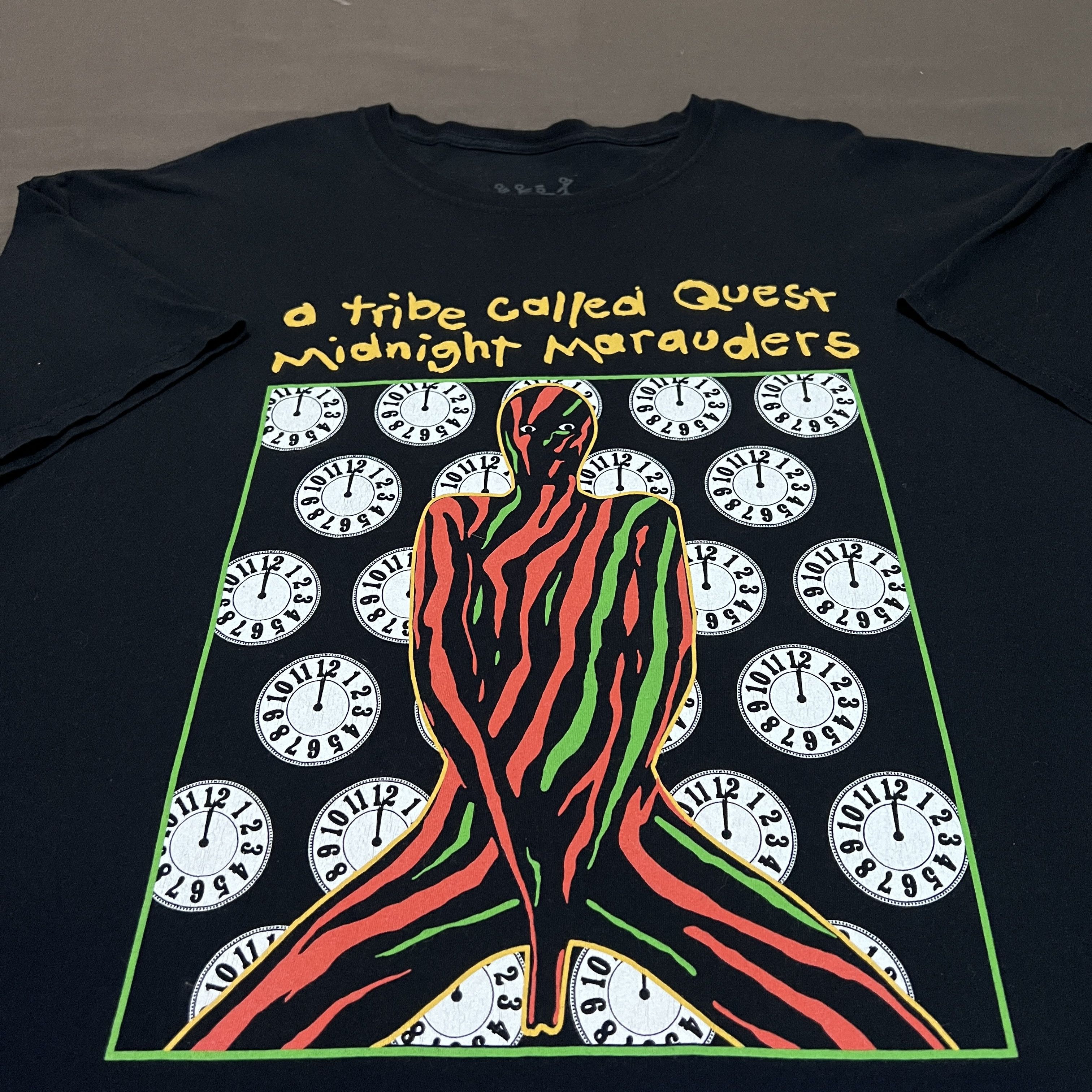Band Tees × Rap Tees A Tribe Called Quest ATCQ Hiphop Rap Promo Tee 2XL Size US XXL / EU 58 / 5 - 1 Thumbnail