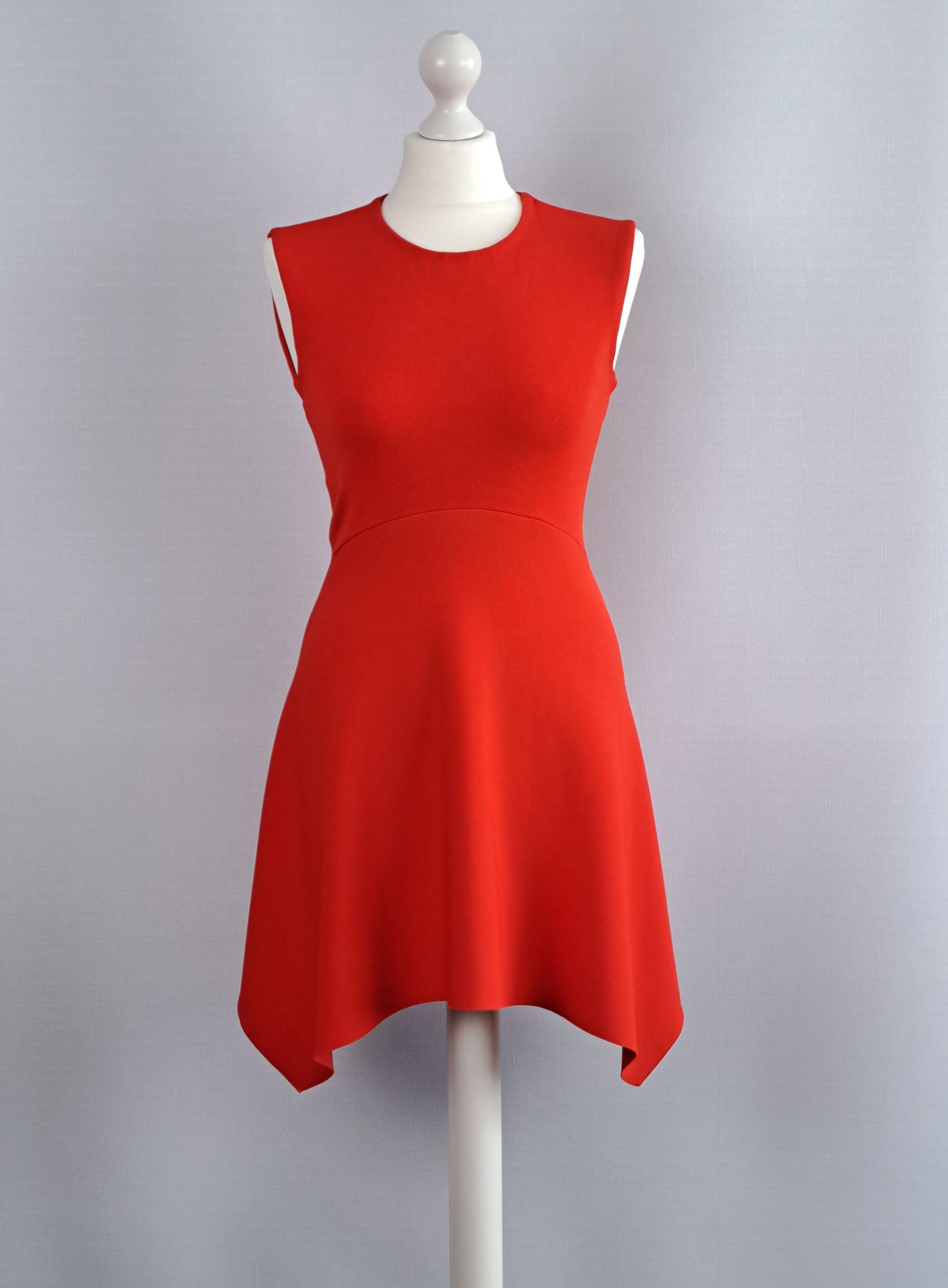 Stella McCartney Stella McCartney asymmetric red mini dress. Size 40 Size S / US 4 / IT 40 - 1 Thumbnail