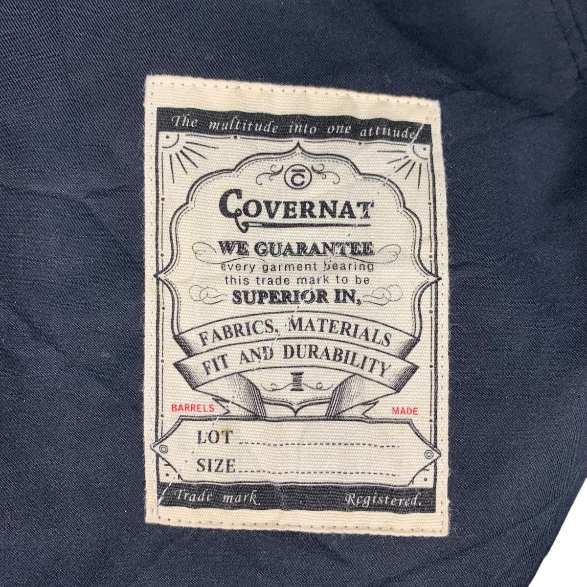 COVERNAT COVERNAT Work Shirt Light Chore Jacket #1883-C82 Size US L / EU 52-54 / 3 - 18 Thumbnail