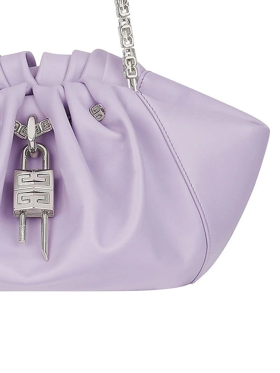 Givenchy o1srvl11e0624 Size: OS / Small Smooth Leather Bag in Purple Size ONE SIZE - 3 Thumbnail