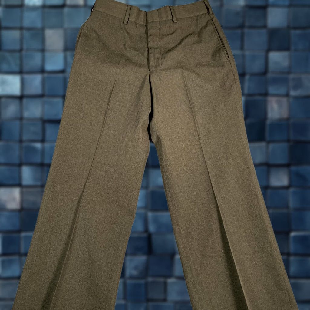 Vintage DSCP Mens Military Pants Blue Wool Blend Gabardine Uniform Trousers  33 XLong | Grailed