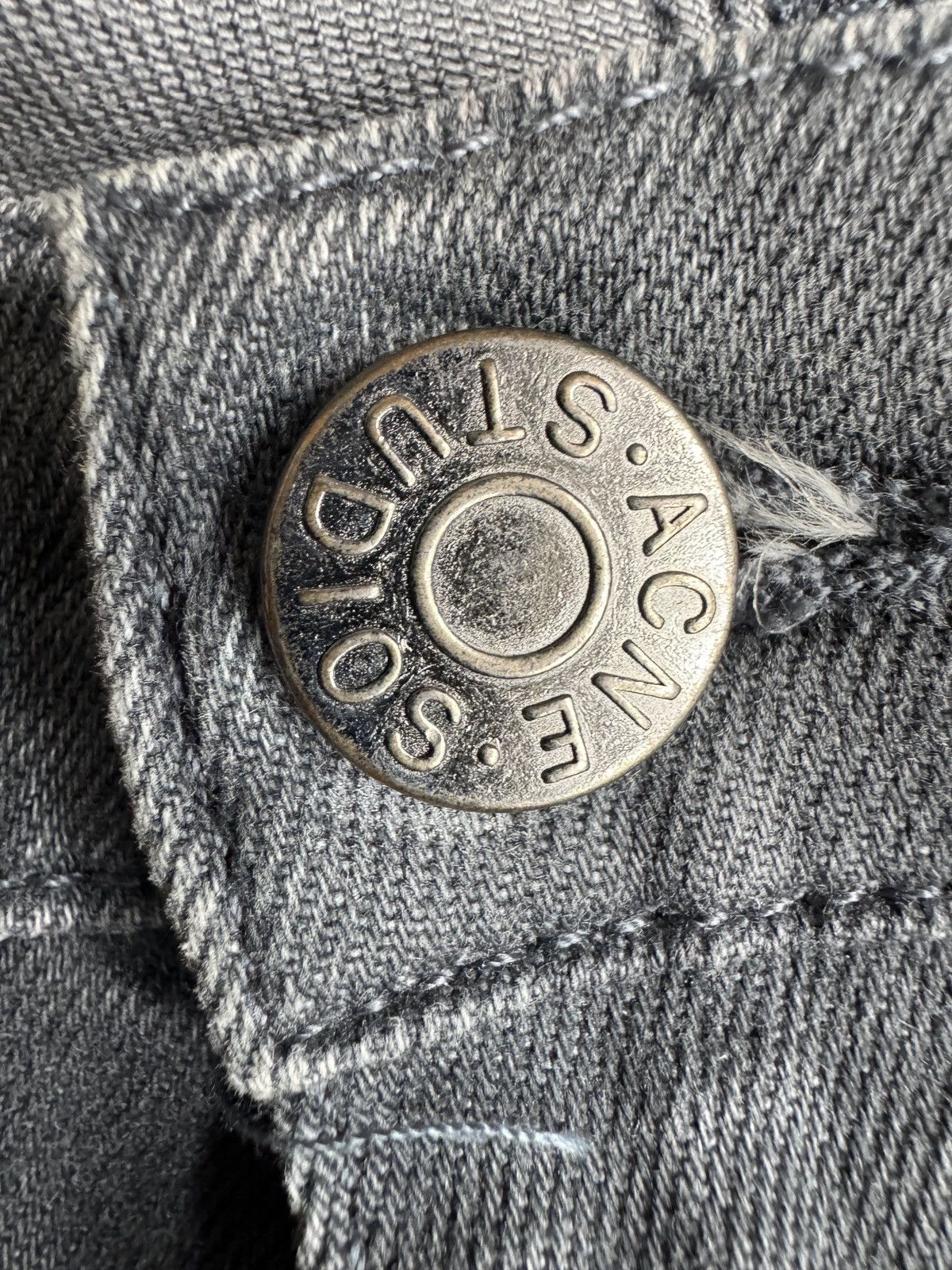 Acne Studios Acne max denim grey size 31 Size US 31 - 3 Thumbnail