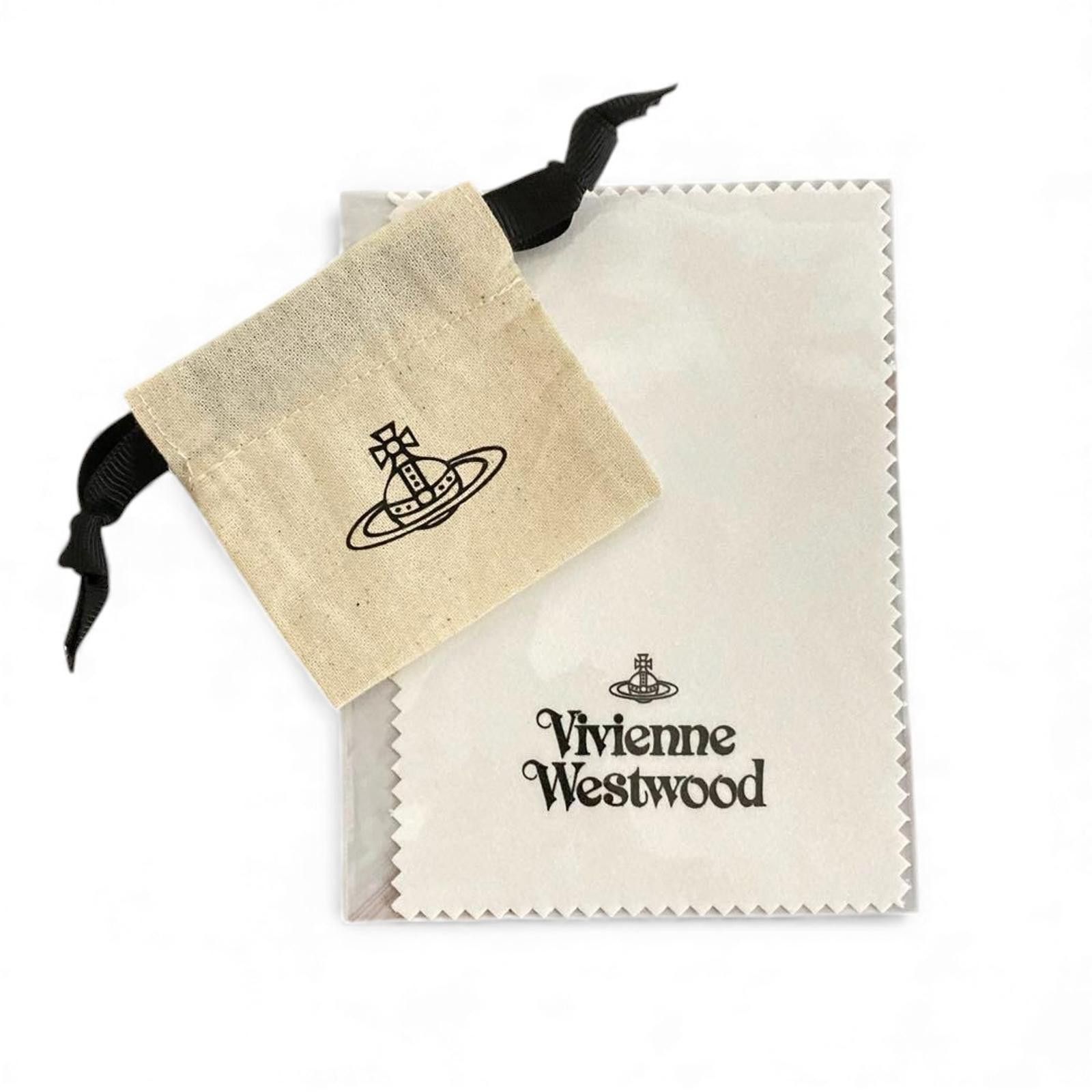 Vivienne Westwood Vivienne Westwood - Silver Chain Necklace Orb Pendant Size ONE SIZE - 7 Thumbnail