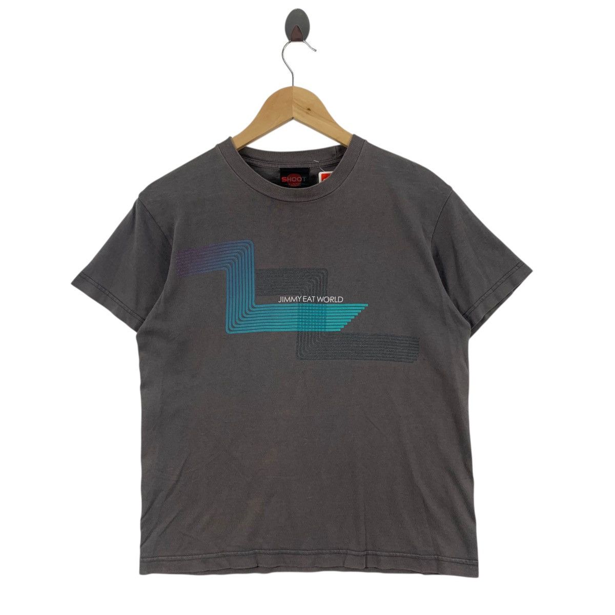 Vintage Vintage JIMMY EAT WORLD Rock Band Short Sleeve Tshirt Size US S / EU 44-46 / 1 - 1 Thumbnail