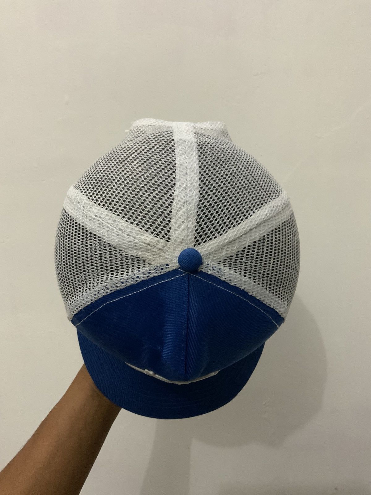 If Six Was Nine Indigo Embroidered Trucker Hat Size ONE SIZE - 7 Thumbnail