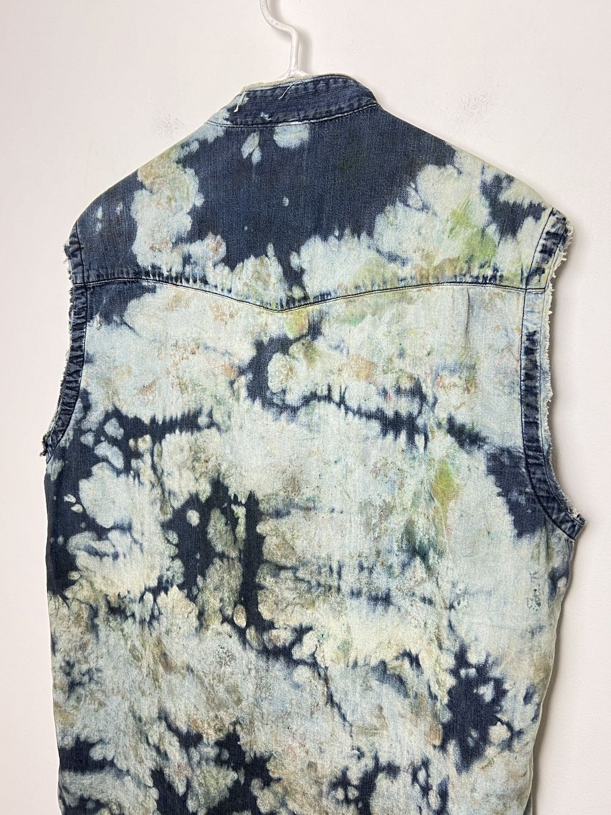 Acne Studios Vintage Acne Studios Denim Shirt Distressed Grunge opium Size US M / EU 48-50 / 2 - 10 Thumbnail