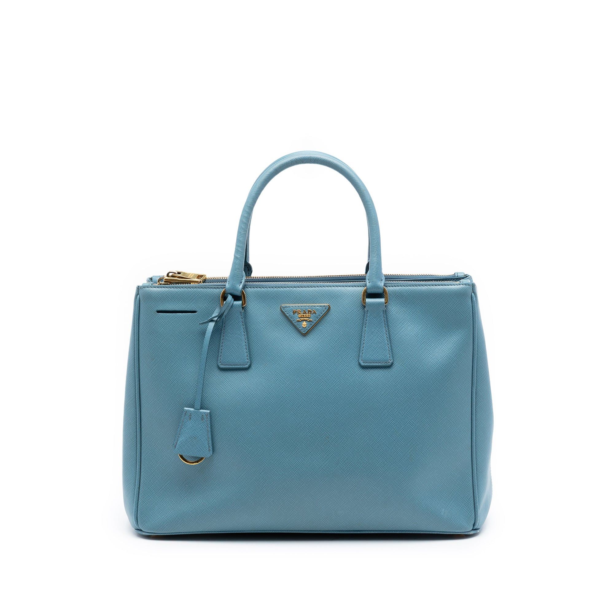 Prada Medium Saffiano Lux Galleria Double Zip Satchel Size ONE SIZE - 1 Thumbnail