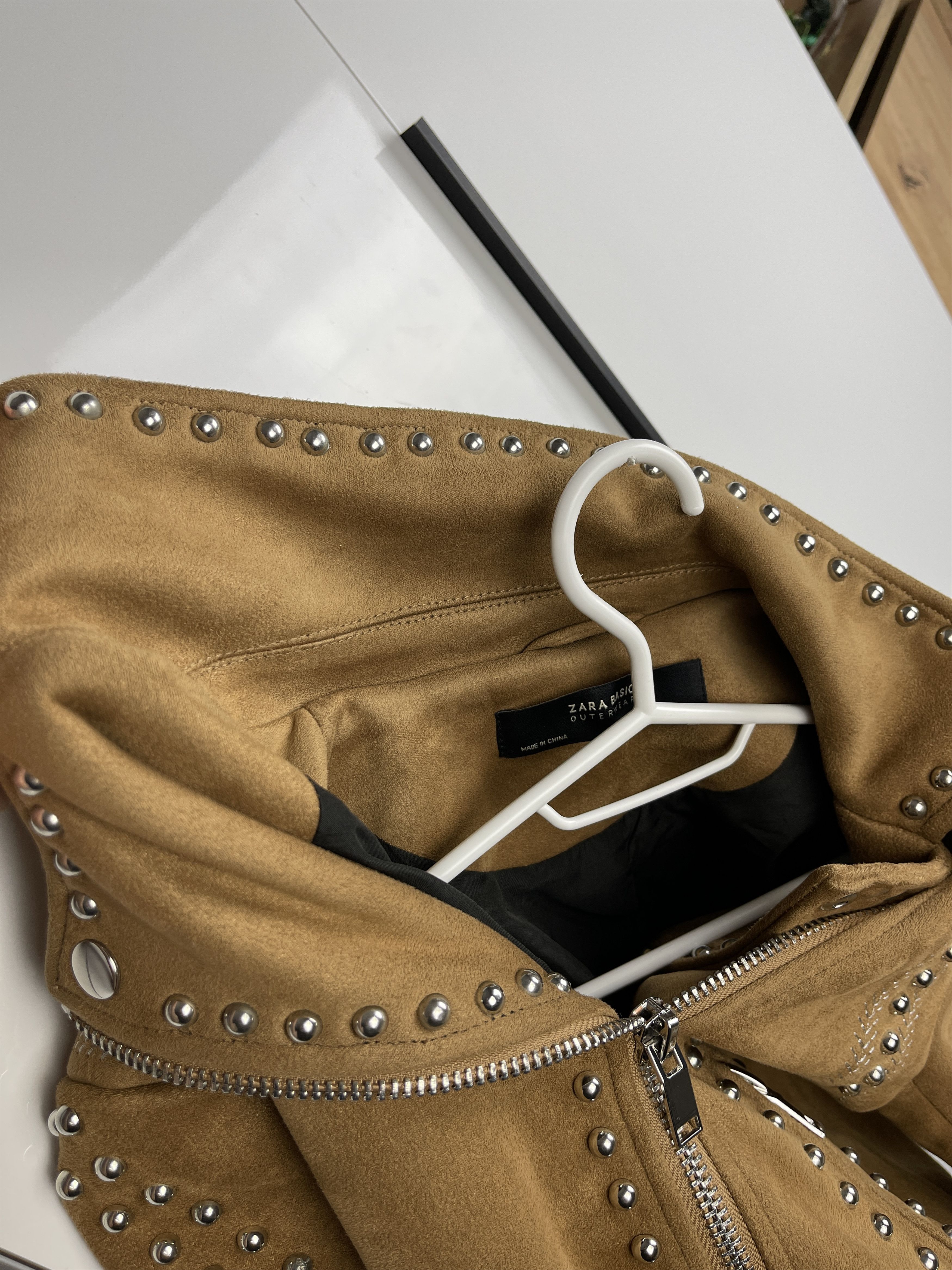 Zara Zara Moto Biker Jacket Size S / US 4 / IT 40 - 6 Thumbnail